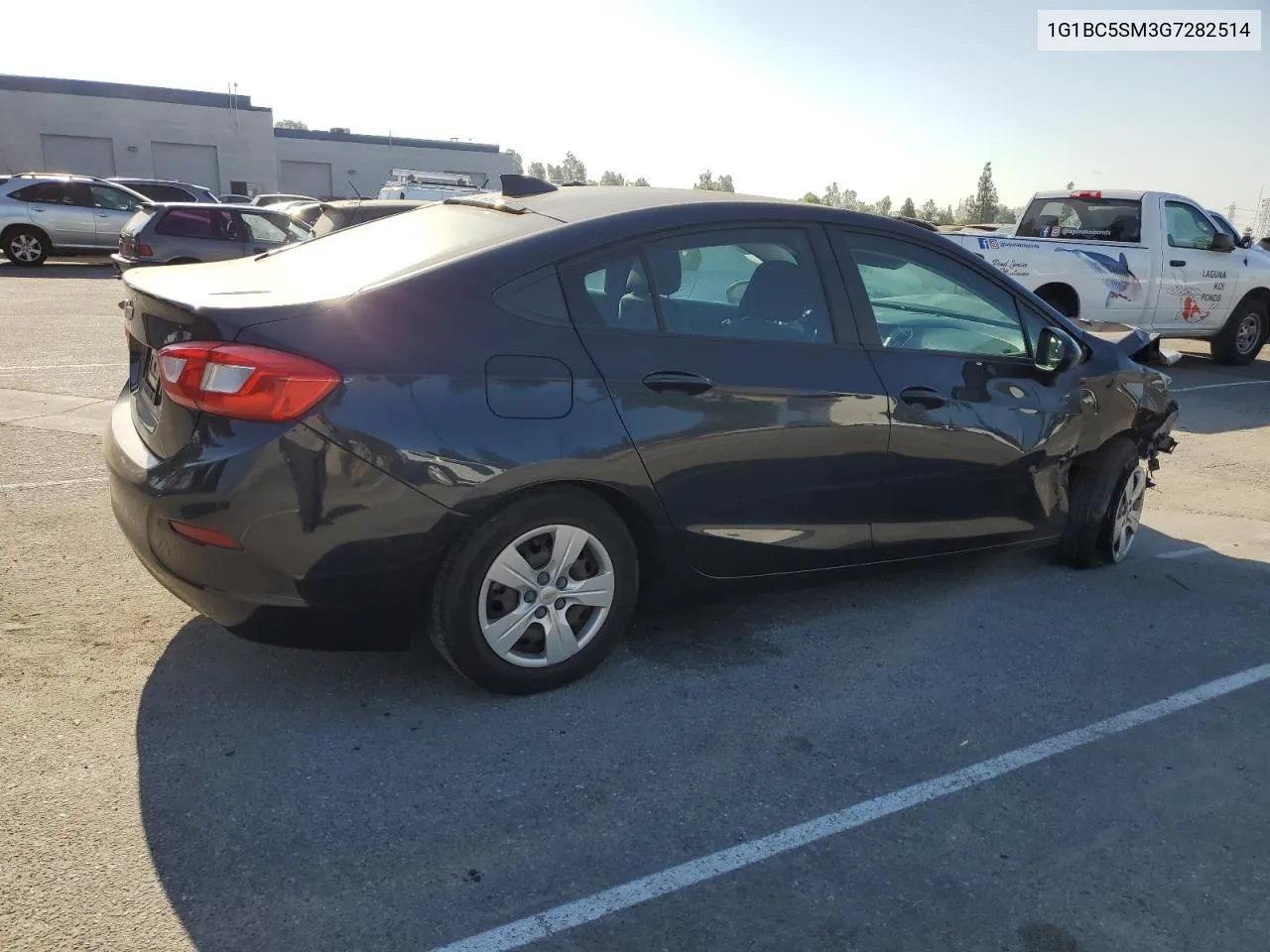 2016 Chevrolet Cruze Ls VIN: 1G1BC5SM3G7282514 Lot: 67371344