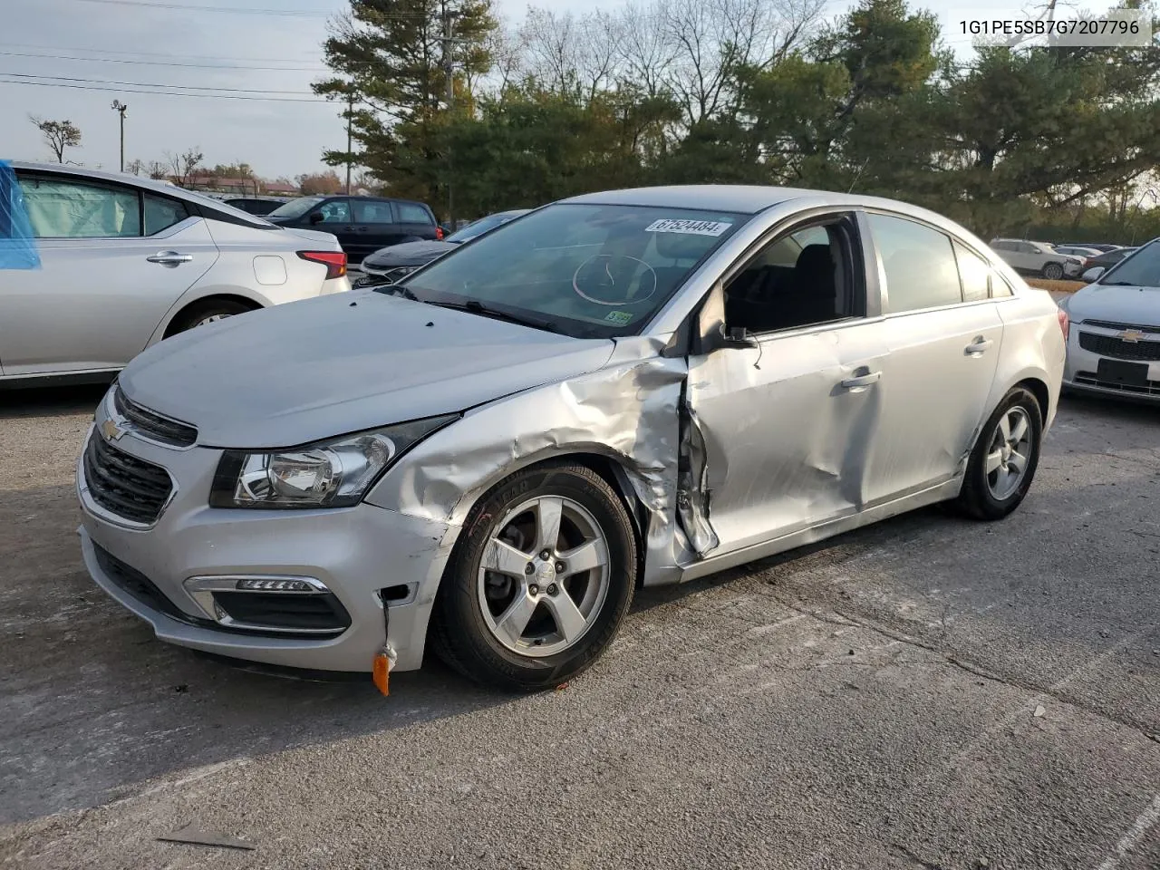 2016 Chevrolet Cruze Limited Lt VIN: 1G1PE5SB7G7207796 Lot: 67524484