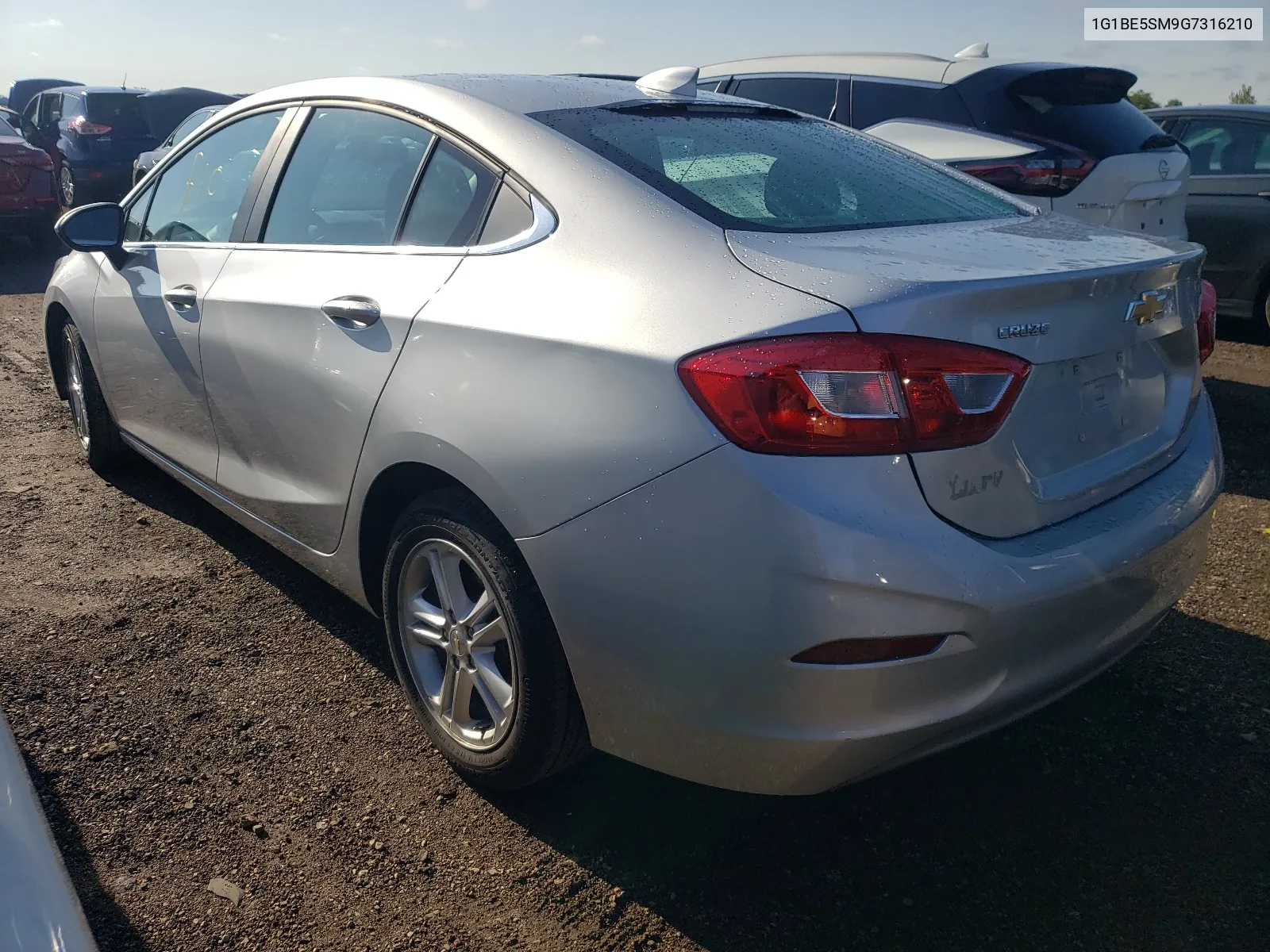 2016 Chevrolet Cruze Lt VIN: 1G1BE5SM9G7316210 Lot: 67615024