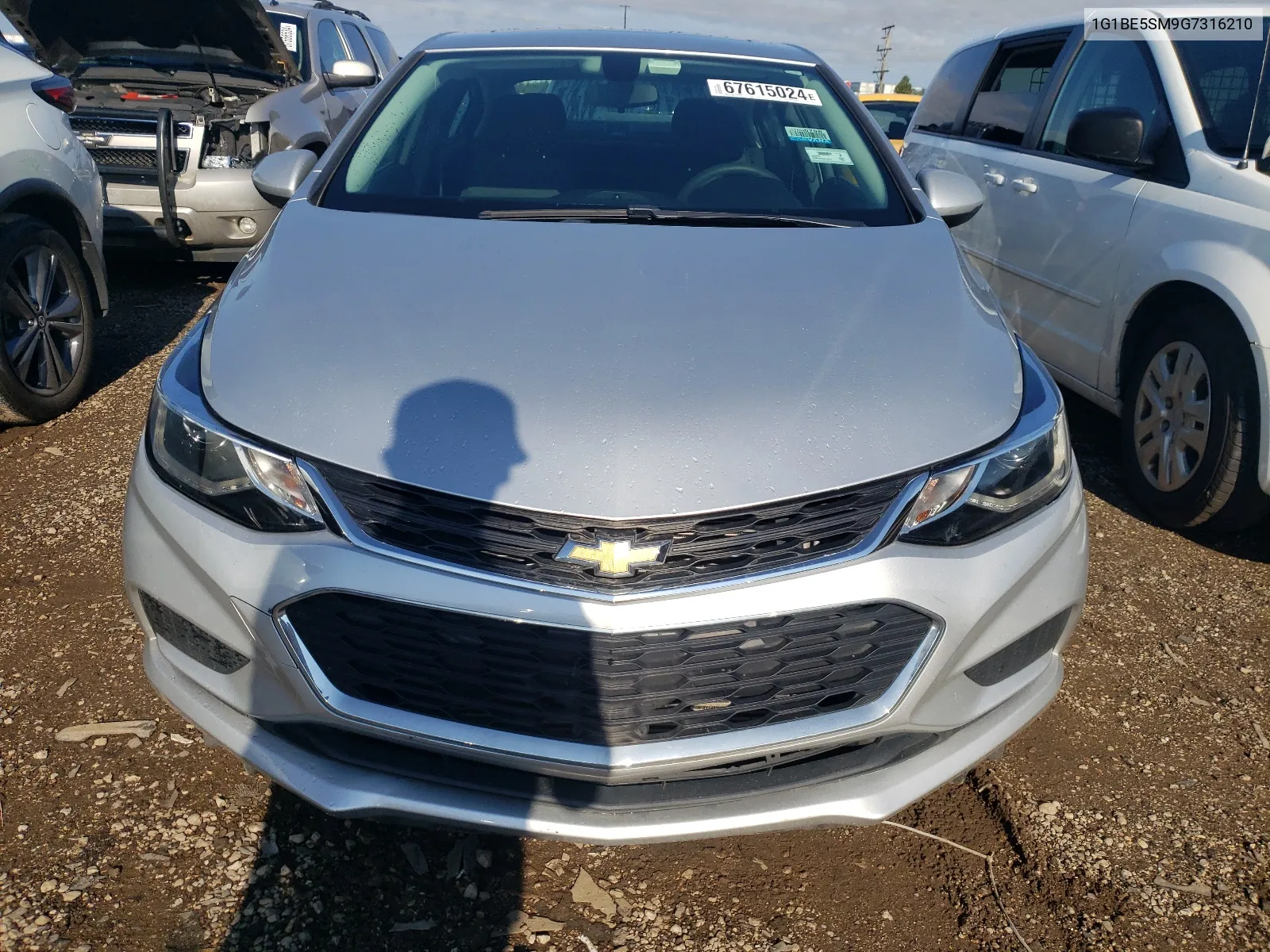 1G1BE5SM9G7316210 2016 Chevrolet Cruze Lt