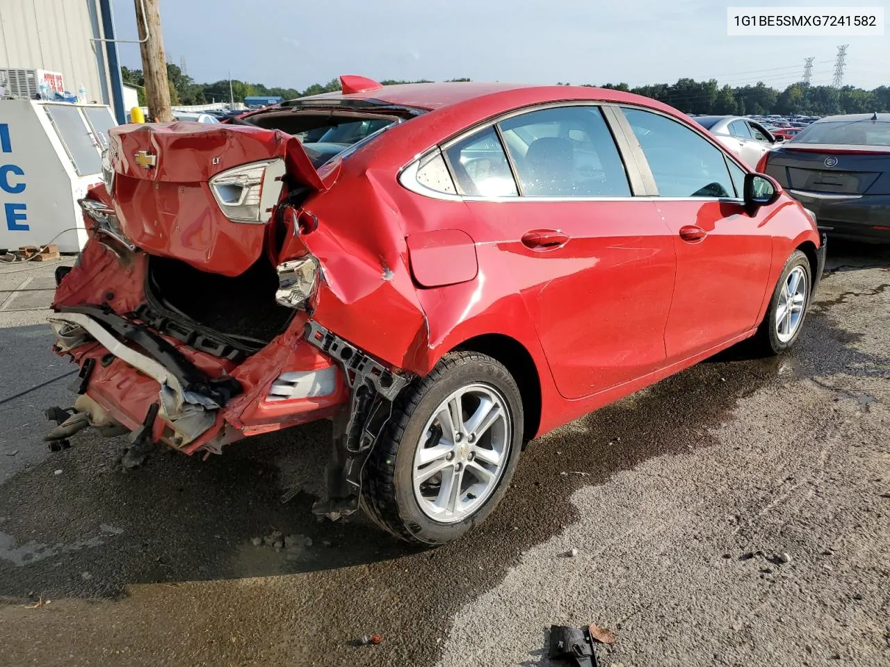 1G1BE5SMXG7241582 2016 Chevrolet Cruze Lt