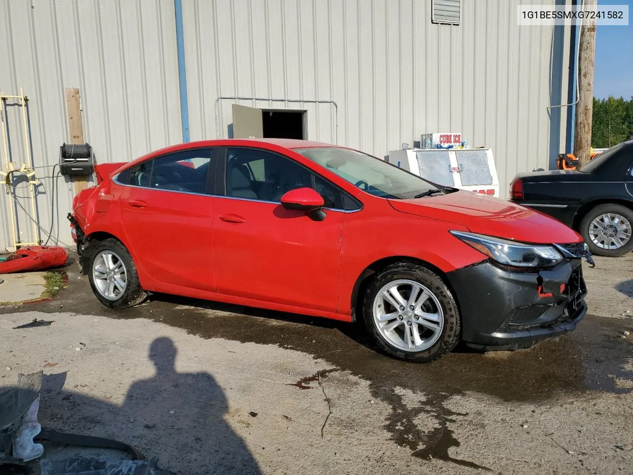 1G1BE5SMXG7241582 2016 Chevrolet Cruze Lt