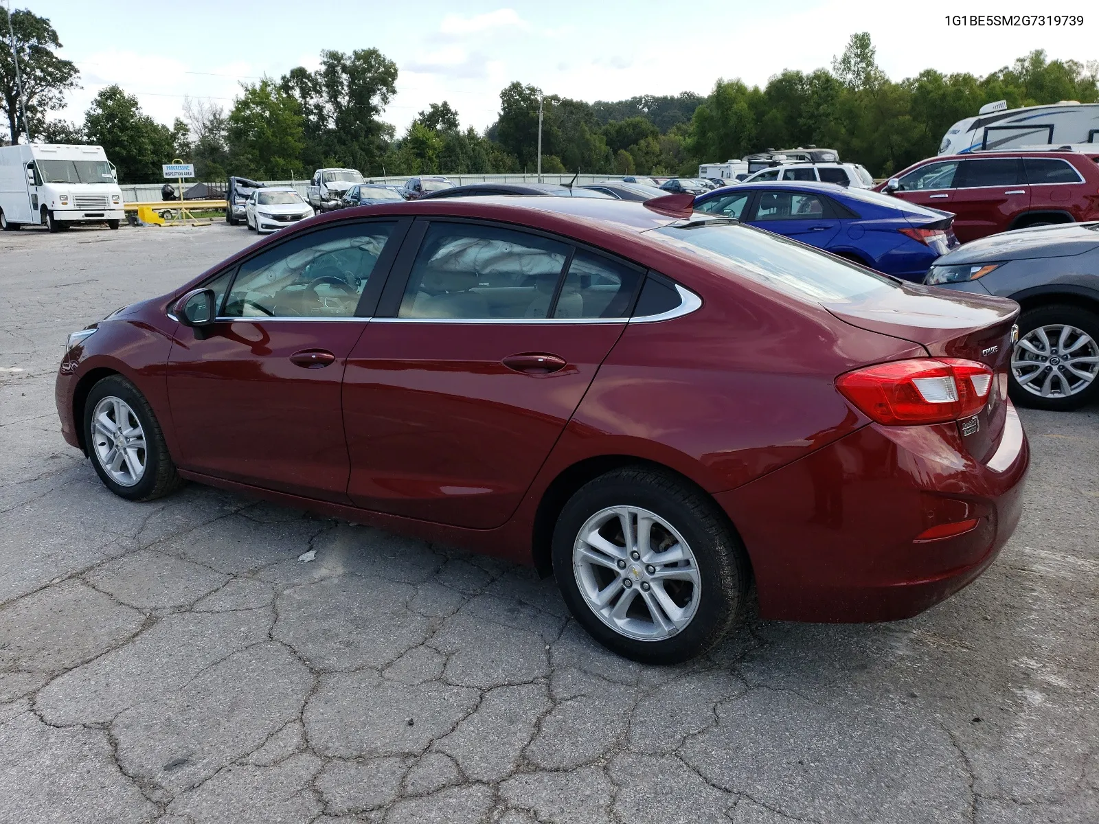 2016 Chevrolet Cruze Lt VIN: 1G1BE5SM2G7319739 Lot: 67753774