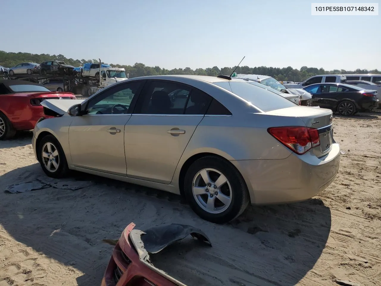 1G1PE5SB1G7148342 2016 Chevrolet Cruze Limited Lt