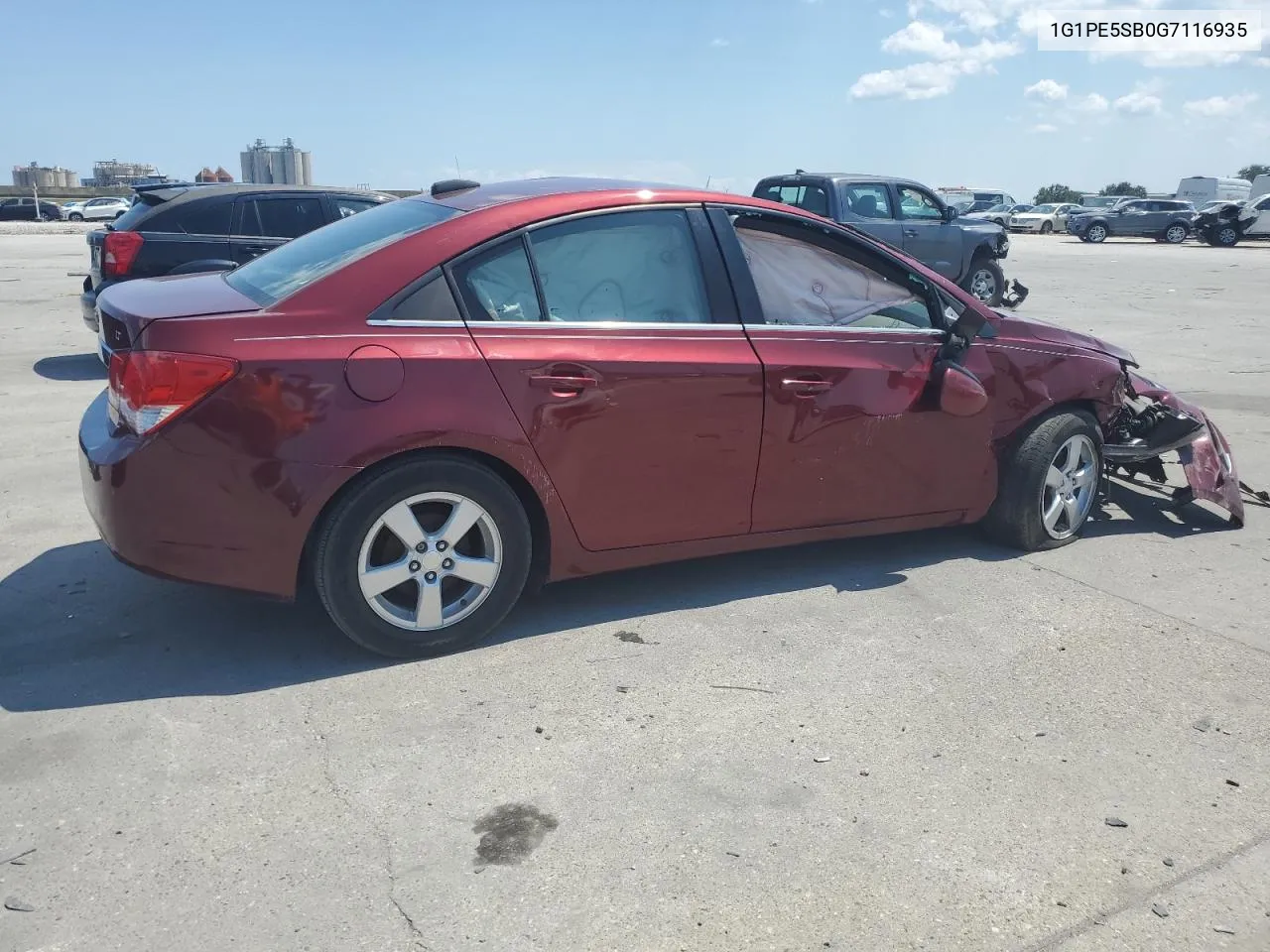 1G1PE5SB0G7116935 2016 Chevrolet Cruze Limited Lt