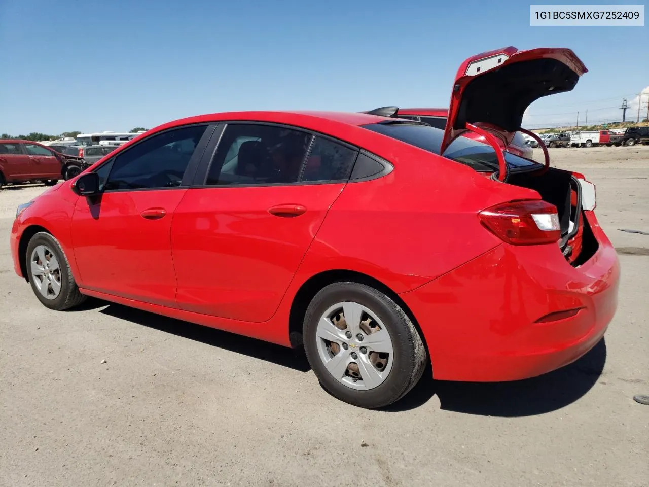 2016 Chevrolet Cruze Ls VIN: 1G1BC5SMXG7252409 Lot: 67961724