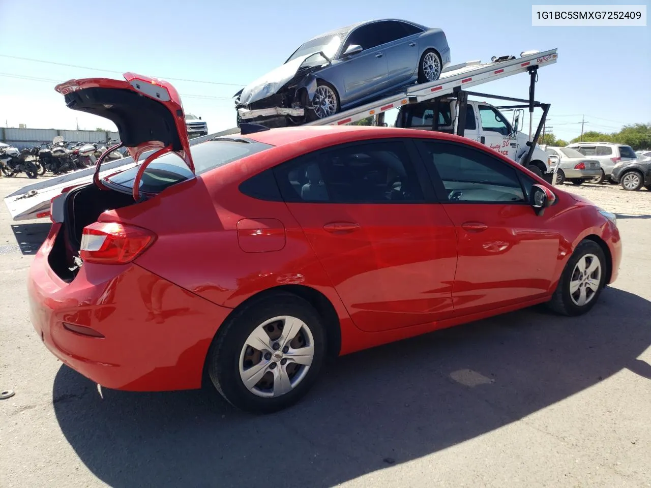 2016 Chevrolet Cruze Ls VIN: 1G1BC5SMXG7252409 Lot: 67961724