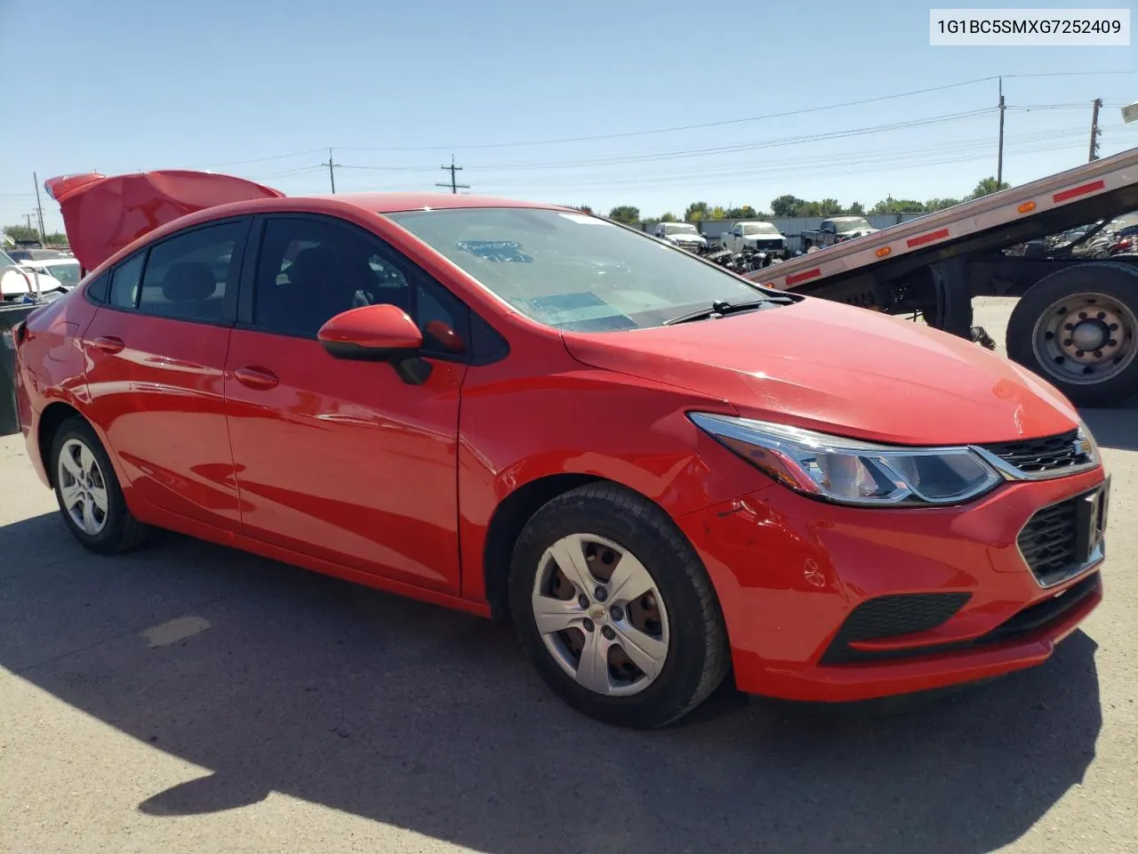 2016 Chevrolet Cruze Ls VIN: 1G1BC5SMXG7252409 Lot: 67961724