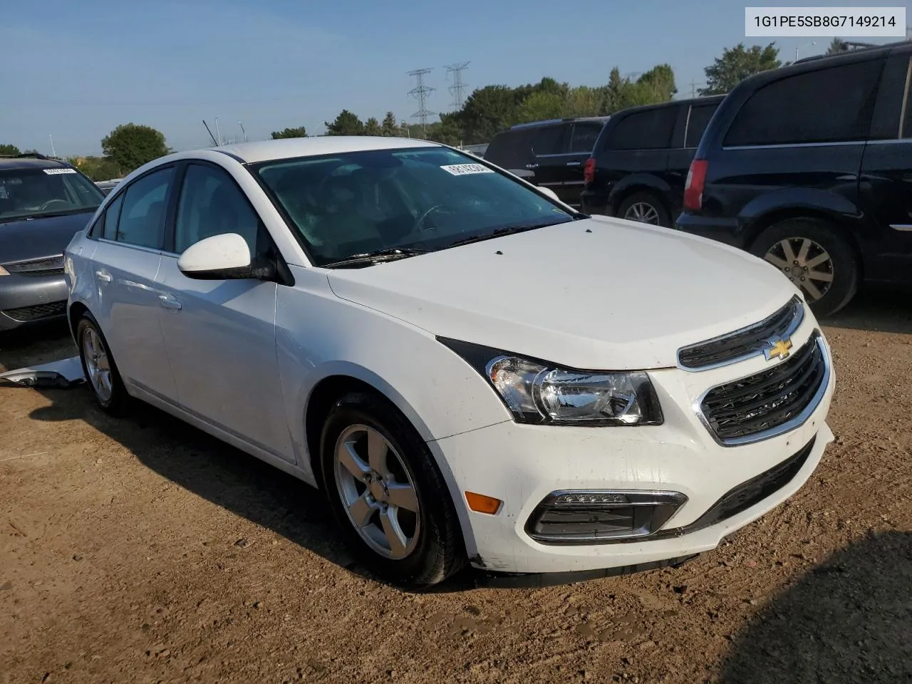 2016 Chevrolet Cruze Limited Lt VIN: 1G1PE5SB8G7149214 Lot: 68142384