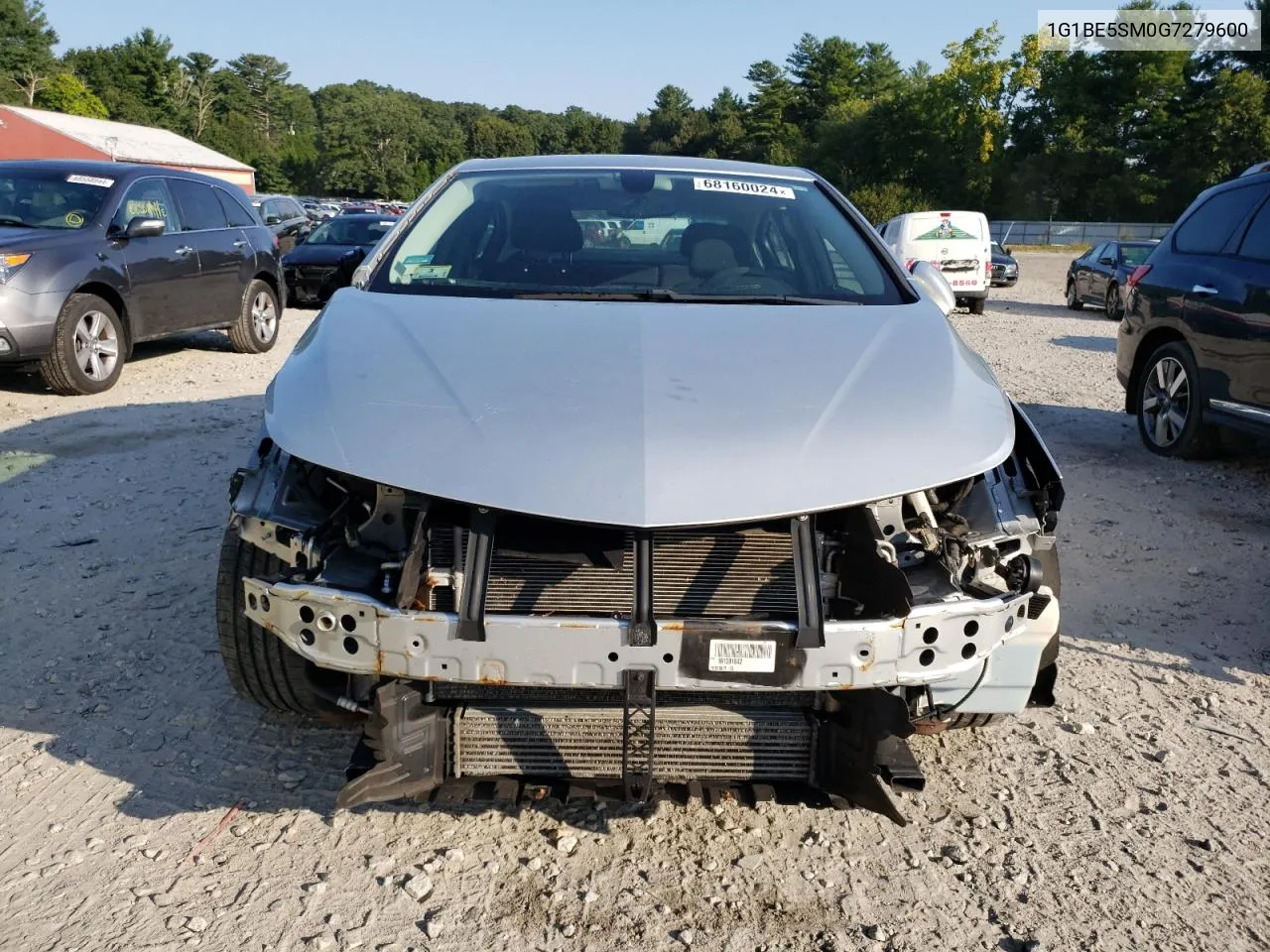 1G1BE5SM0G7279600 2016 Chevrolet Cruze Lt