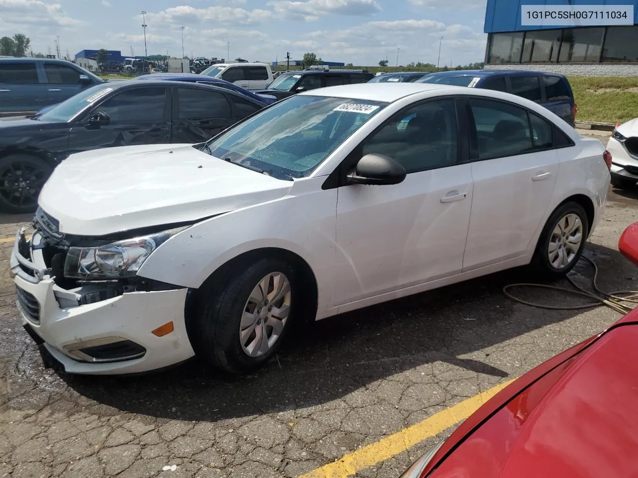 1G1PC5SH0G7111034 2016 Chevrolet Cruze Limited Ls