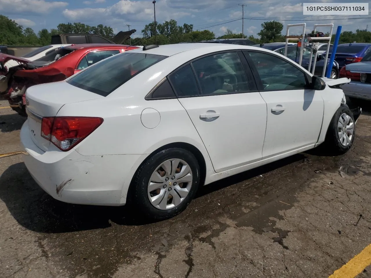 1G1PC5SH0G7111034 2016 Chevrolet Cruze Limited Ls