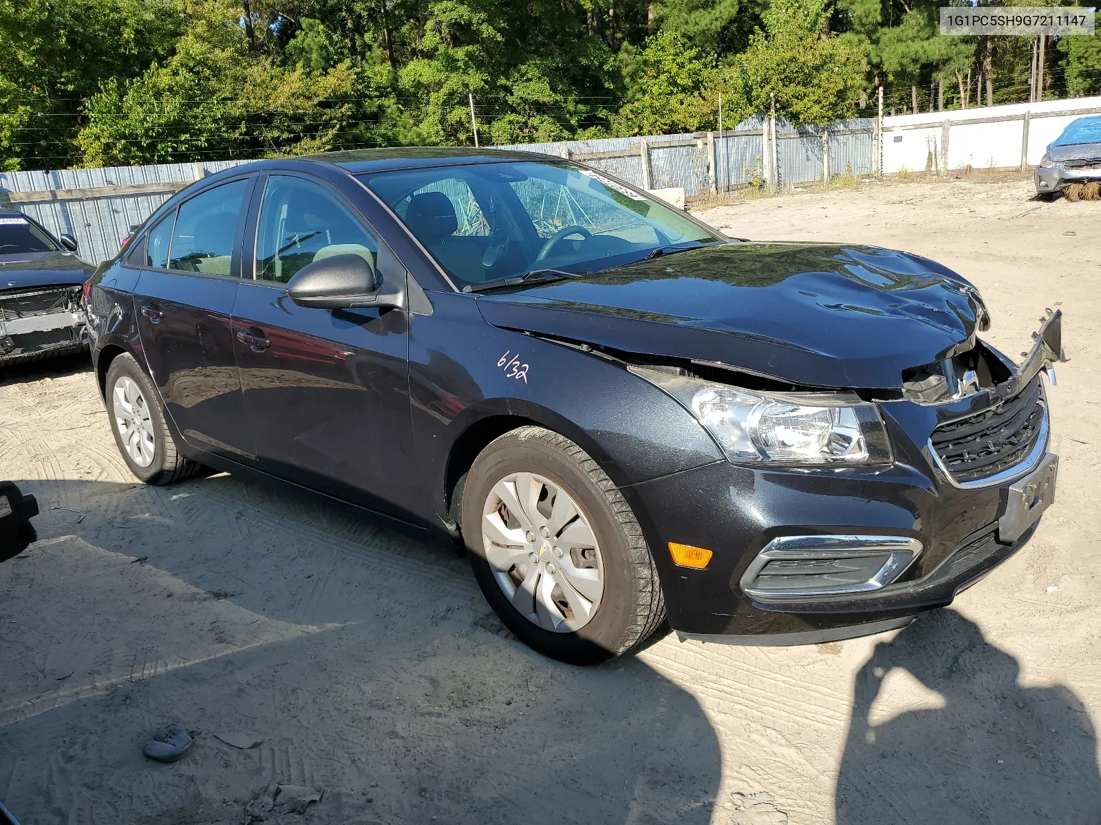 1G1PC5SH9G7211147 2016 Chevrolet Cruze Limited Ls