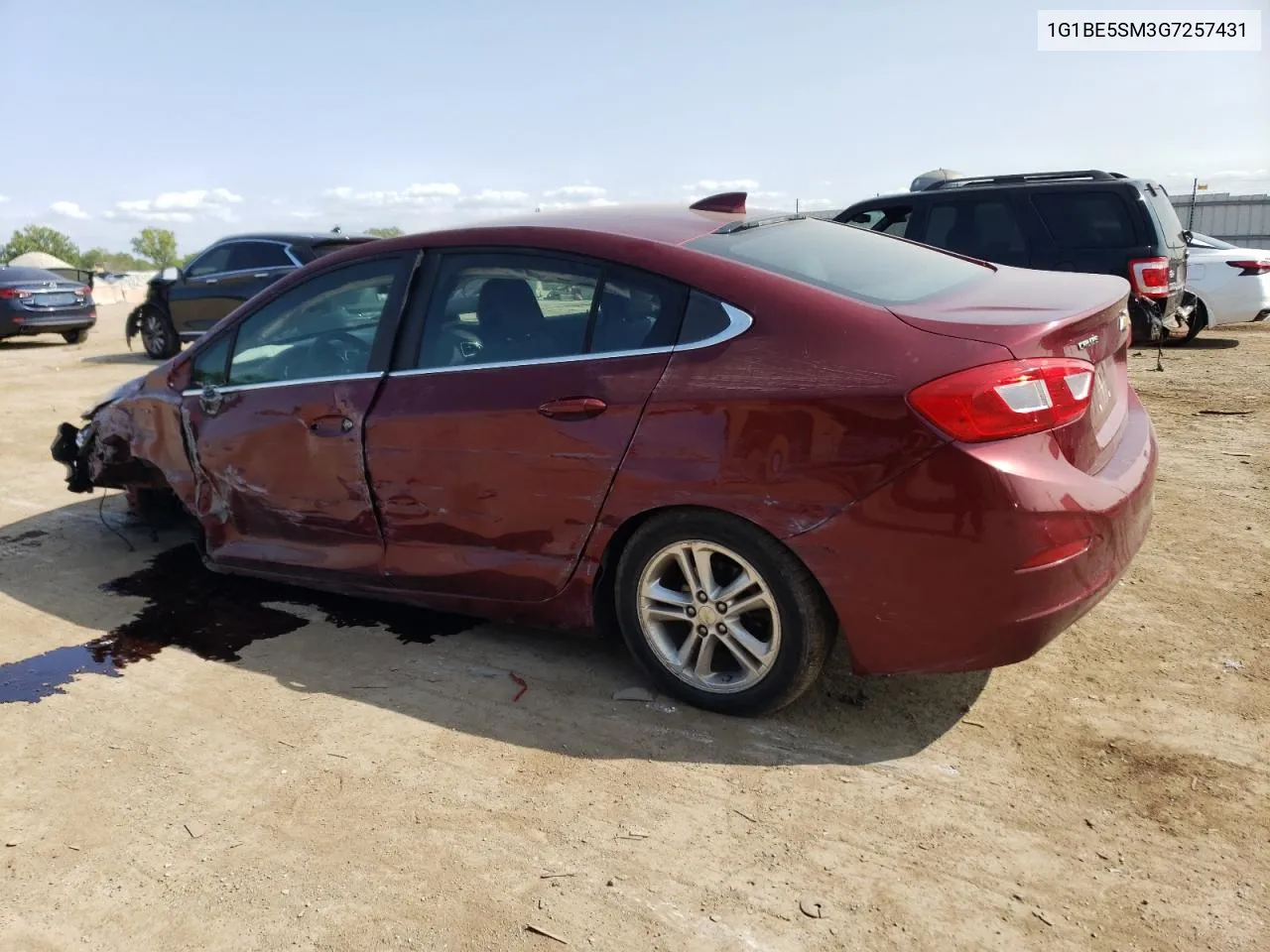 1G1BE5SM3G7257431 2016 Chevrolet Cruze Lt