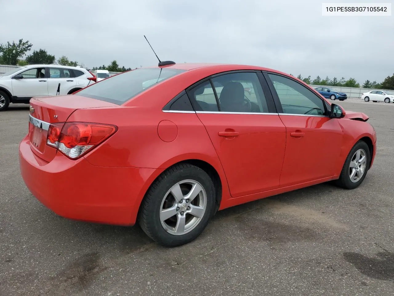 1G1PE5SB3G7105542 2016 Chevrolet Cruze Limited Lt