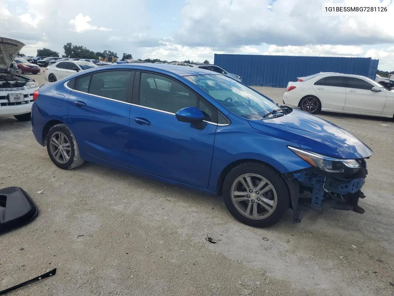 1G1BE5SM8G7281126 2016 Chevrolet Cruze Lt