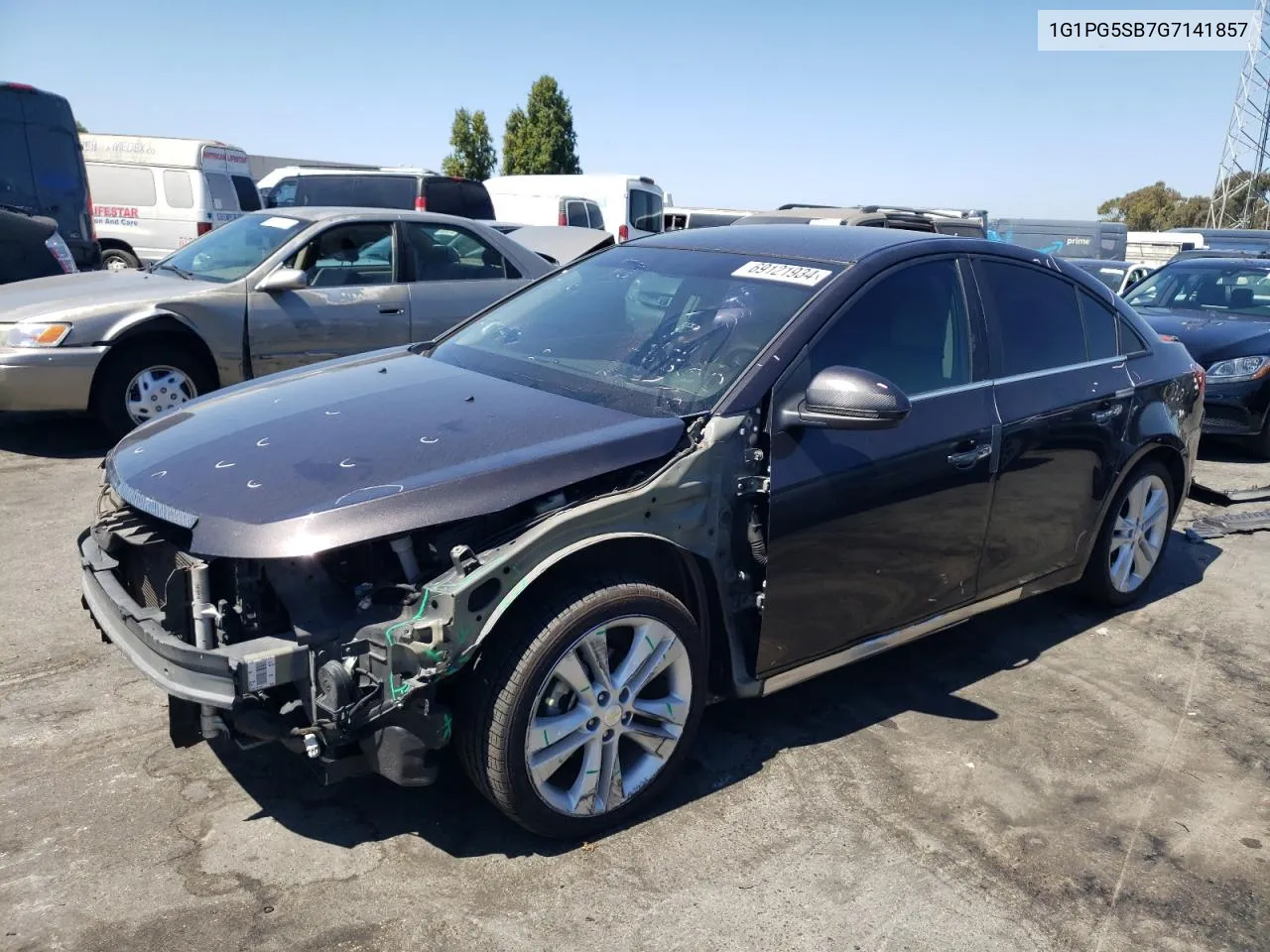 2016 Chevrolet Cruze Limited Ltz VIN: 1G1PG5SB7G7141857 Lot: 69121934