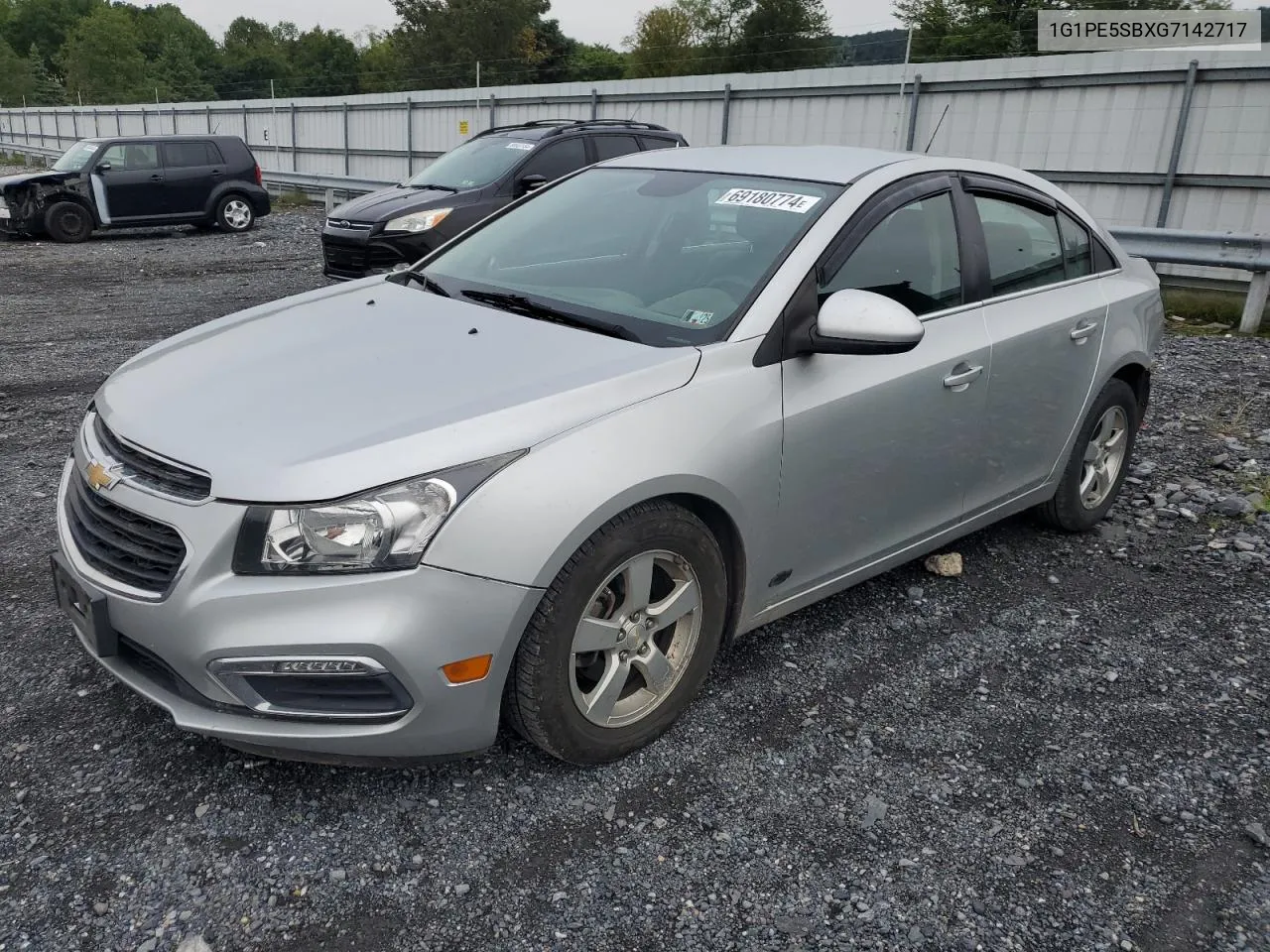 1G1PE5SBXG7142717 2016 Chevrolet Cruze Limited Lt