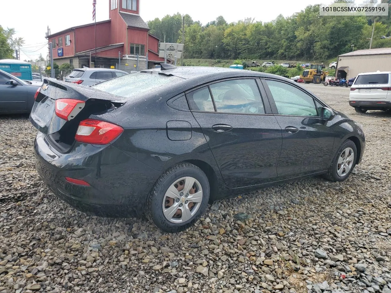 2016 Chevrolet Cruze Ls VIN: 1G1BC5SMXG7259196 Lot: 69182494