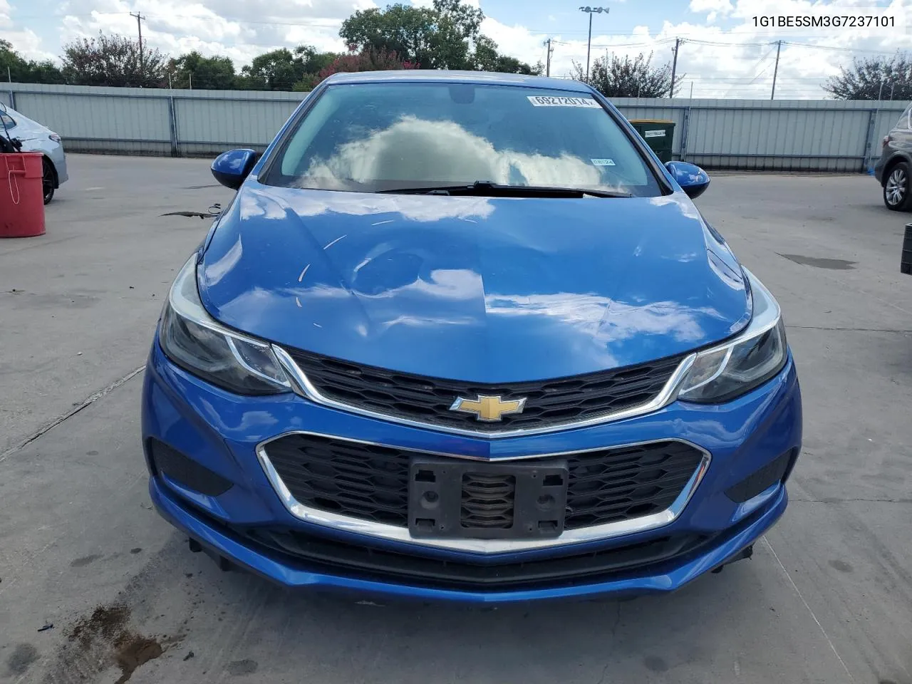 1G1BE5SM3G7237101 2016 Chevrolet Cruze Lt