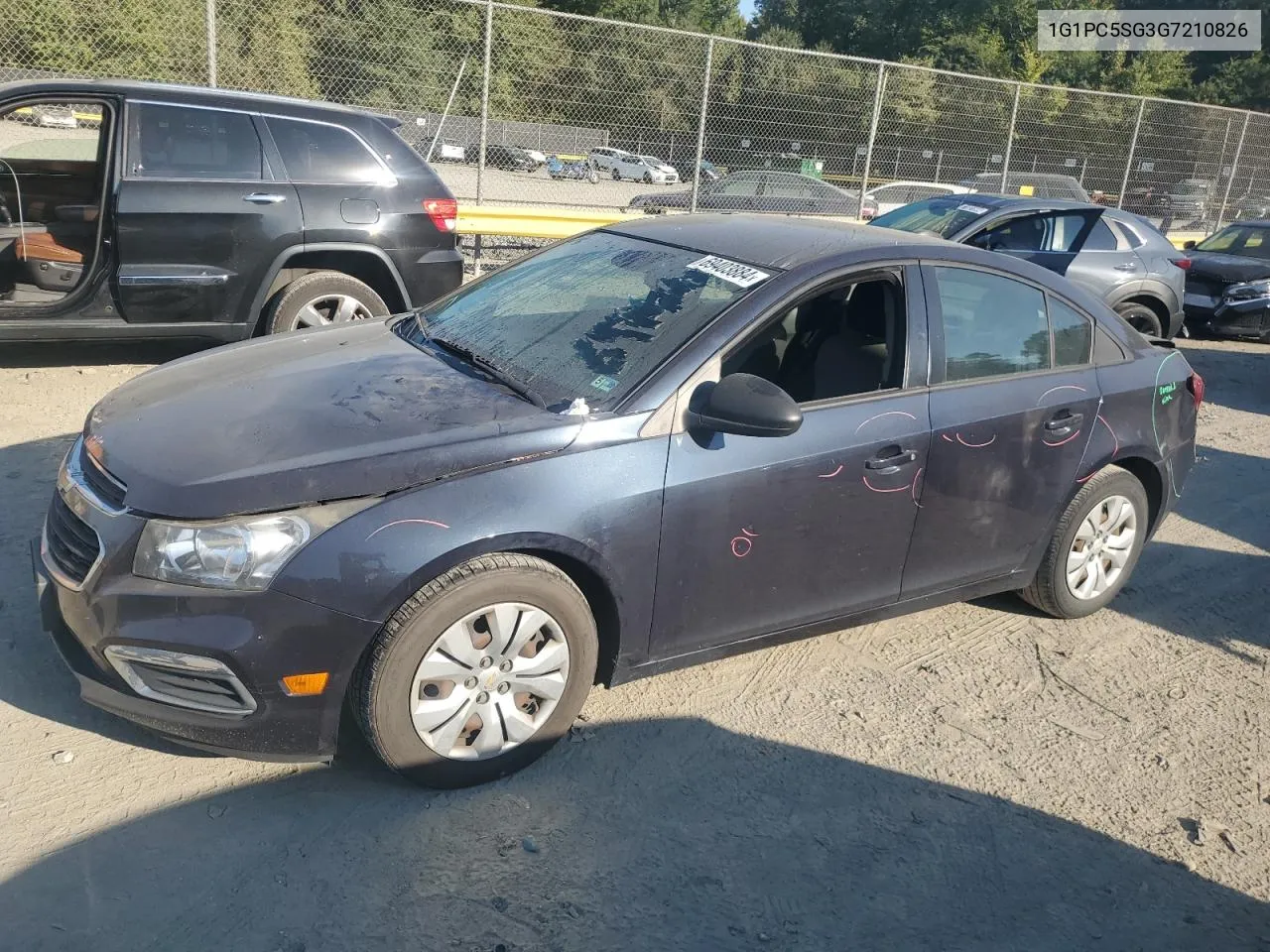 2016 Chevrolet Cruze Limited Ls VIN: 1G1PC5SG3G7210826 Lot: 69403884