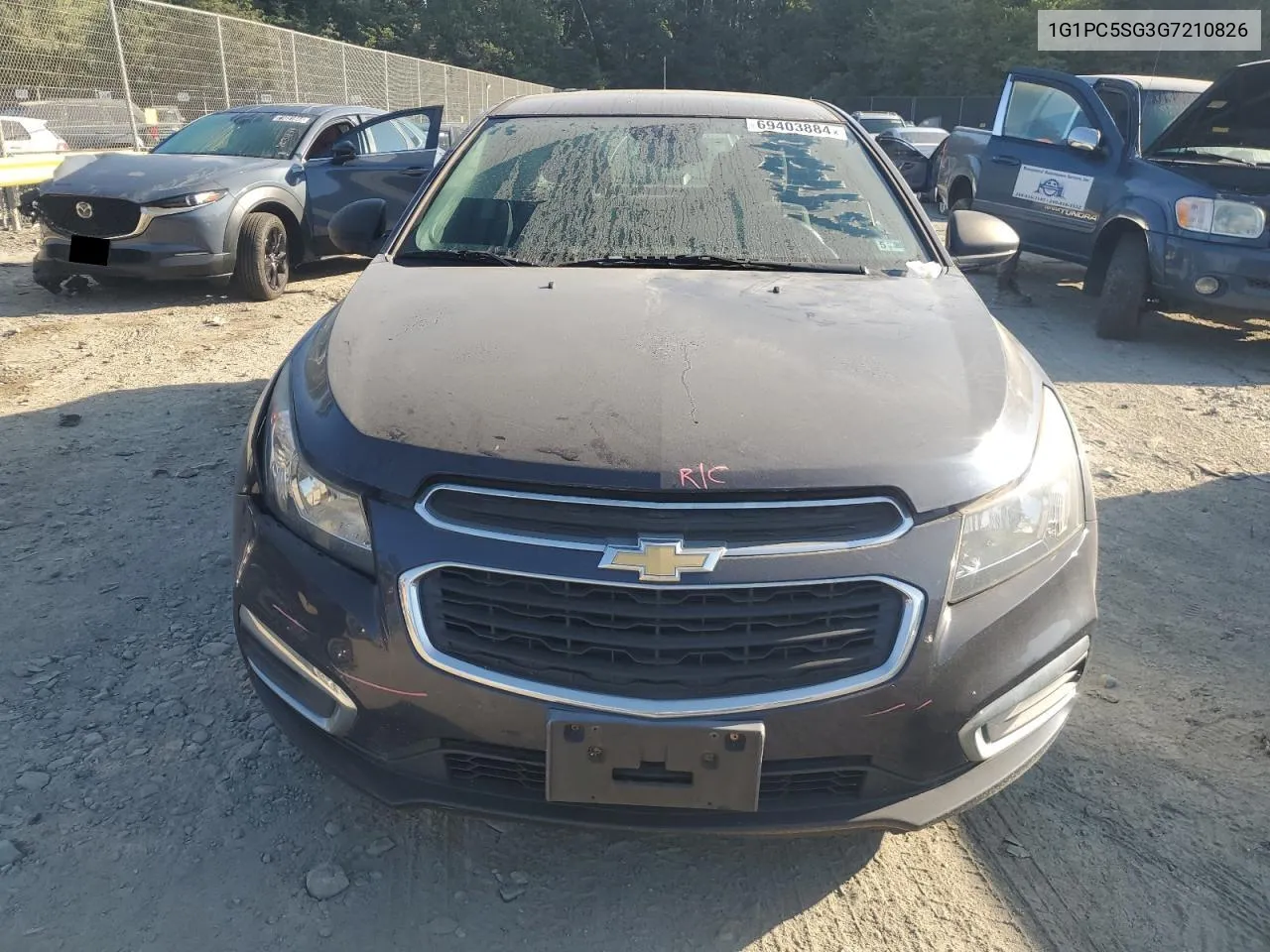 1G1PC5SG3G7210826 2016 Chevrolet Cruze Limited Ls