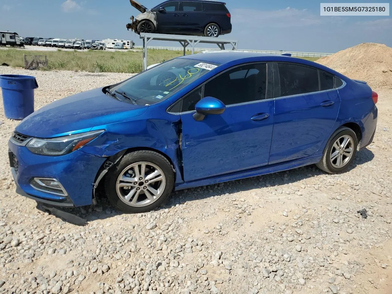 2016 Chevrolet Cruze Lt VIN: 1G1BE5SM5G7325180 Lot: 69407004