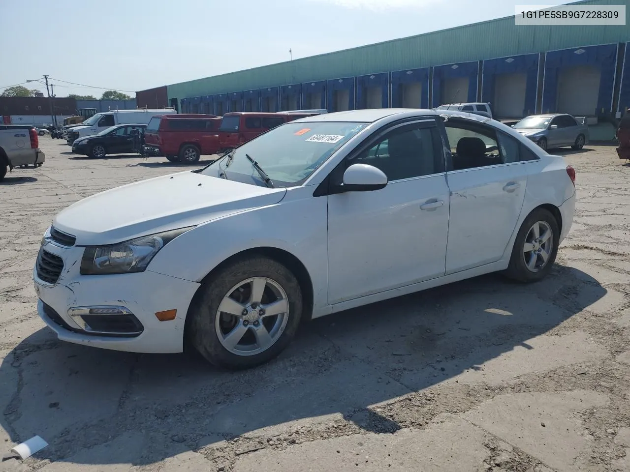 1G1PE5SB9G7228309 2016 Chevrolet Cruze Limited Lt