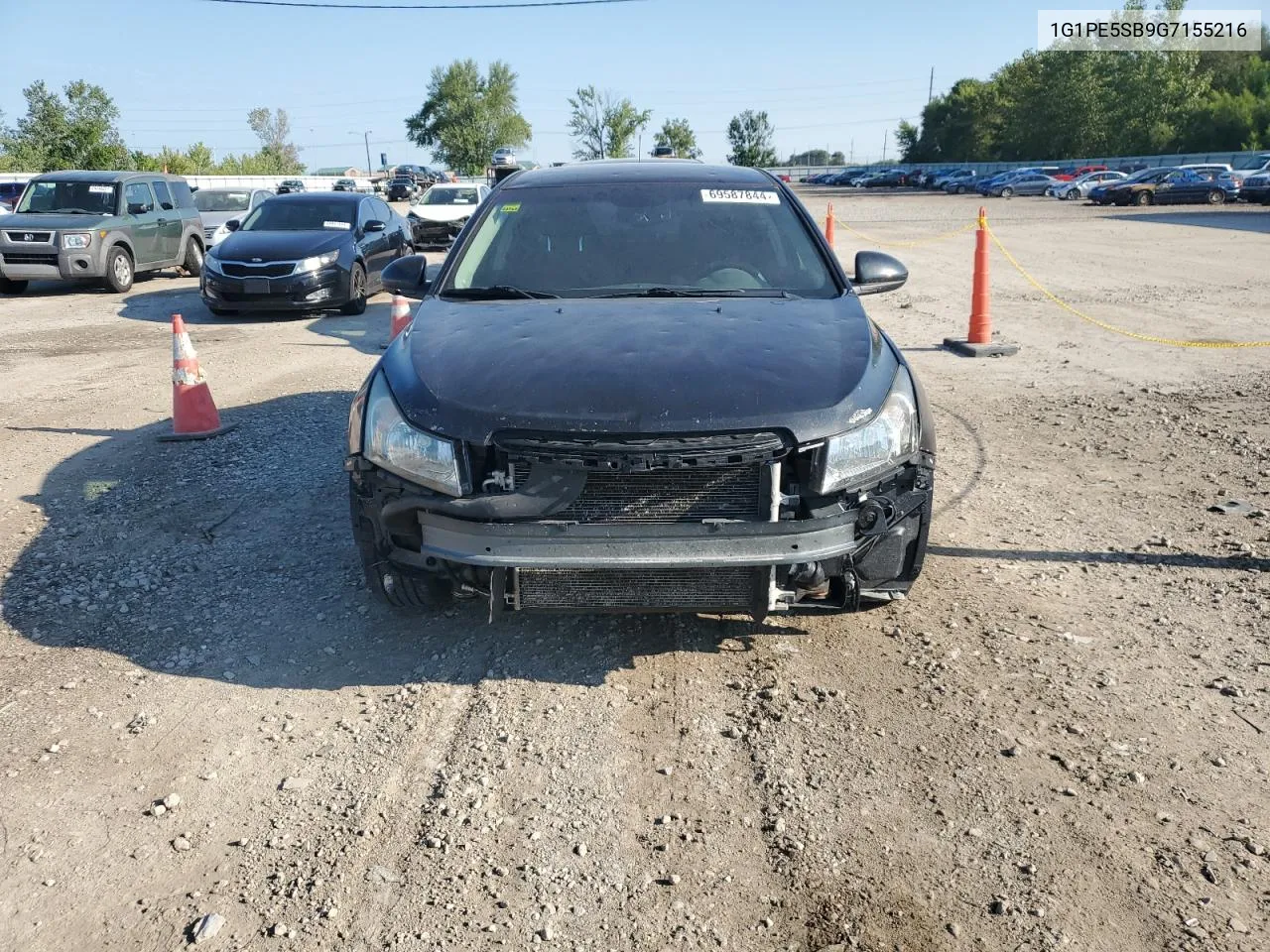 1G1PE5SB9G7155216 2016 Chevrolet Cruze Limited Lt