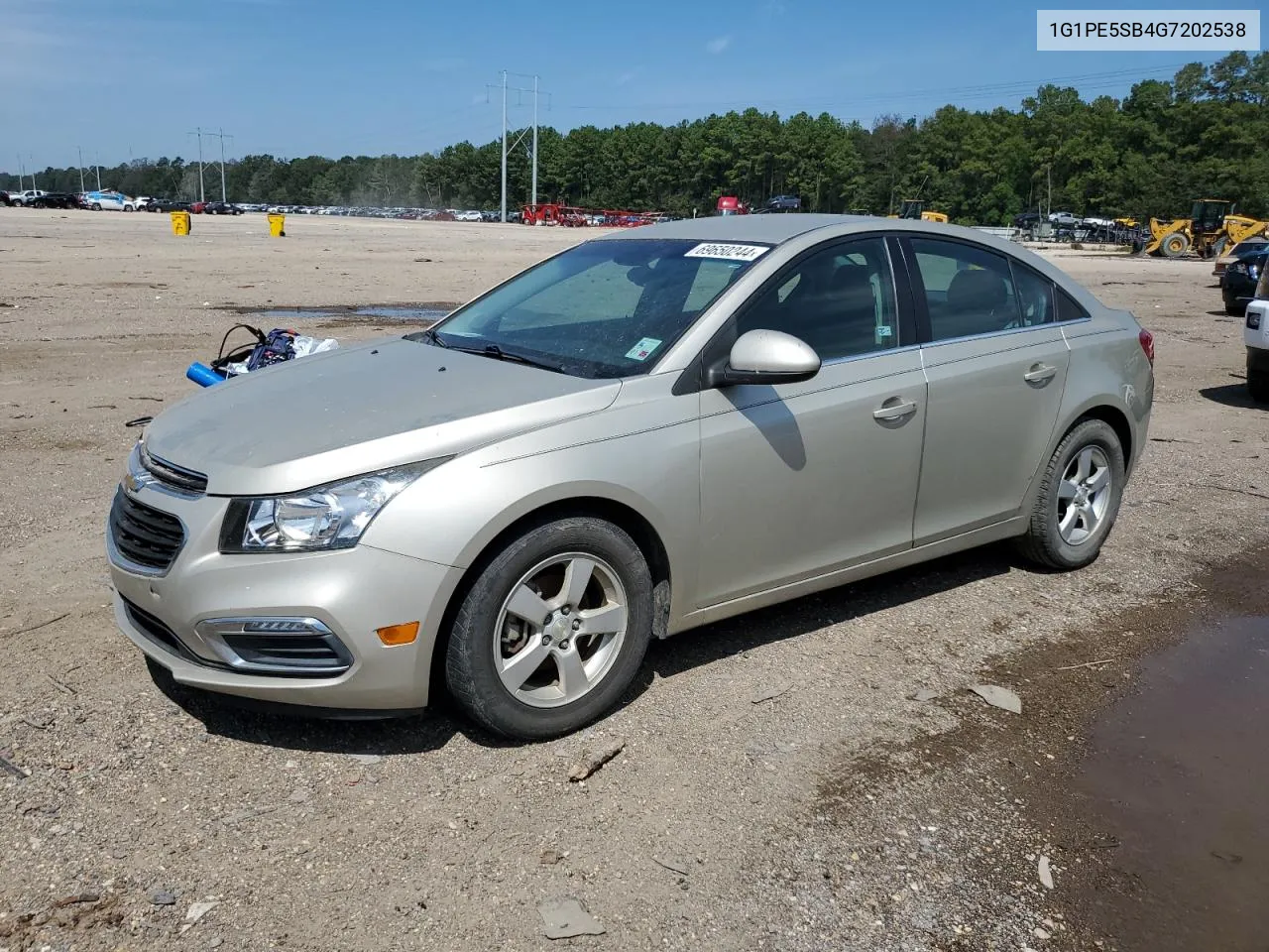 2016 Chevrolet Cruze Limited Lt VIN: 1G1PE5SB4G7202538 Lot: 69650244