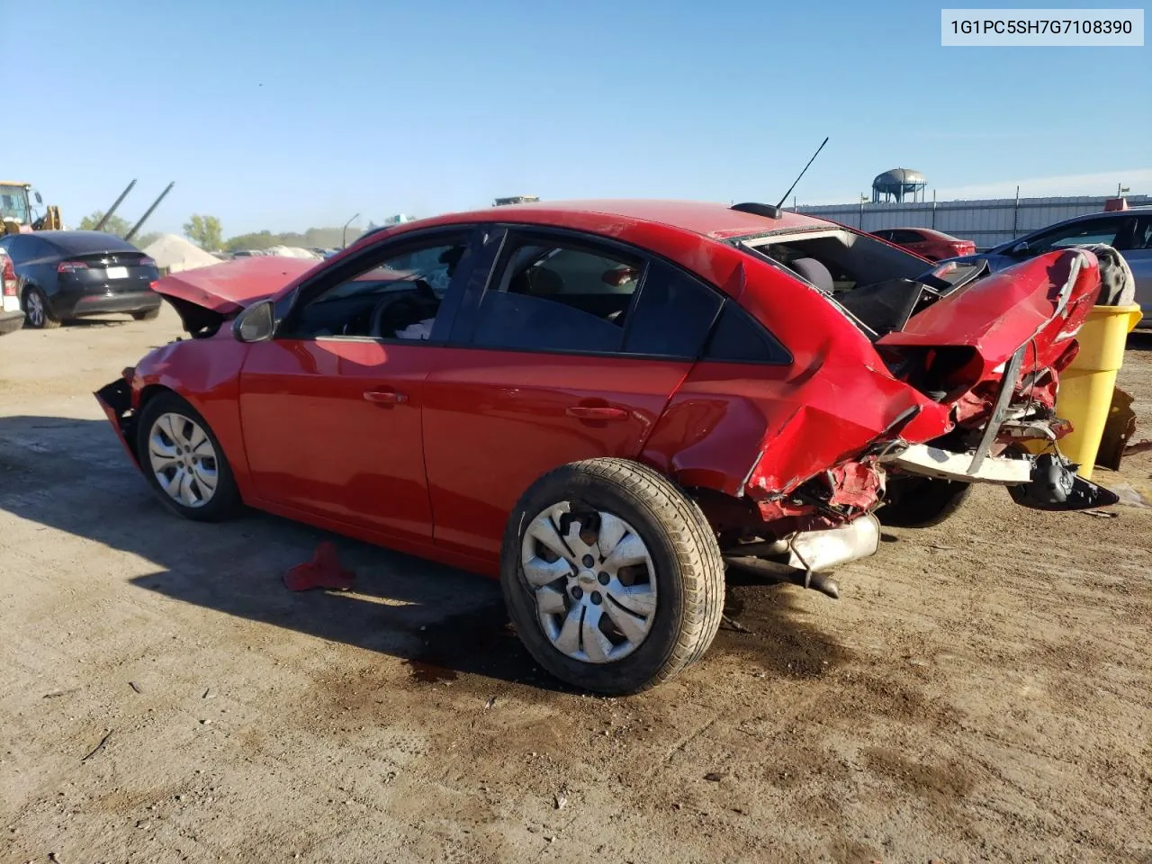 1G1PC5SH7G7108390 2016 Chevrolet Cruze Limited Ls