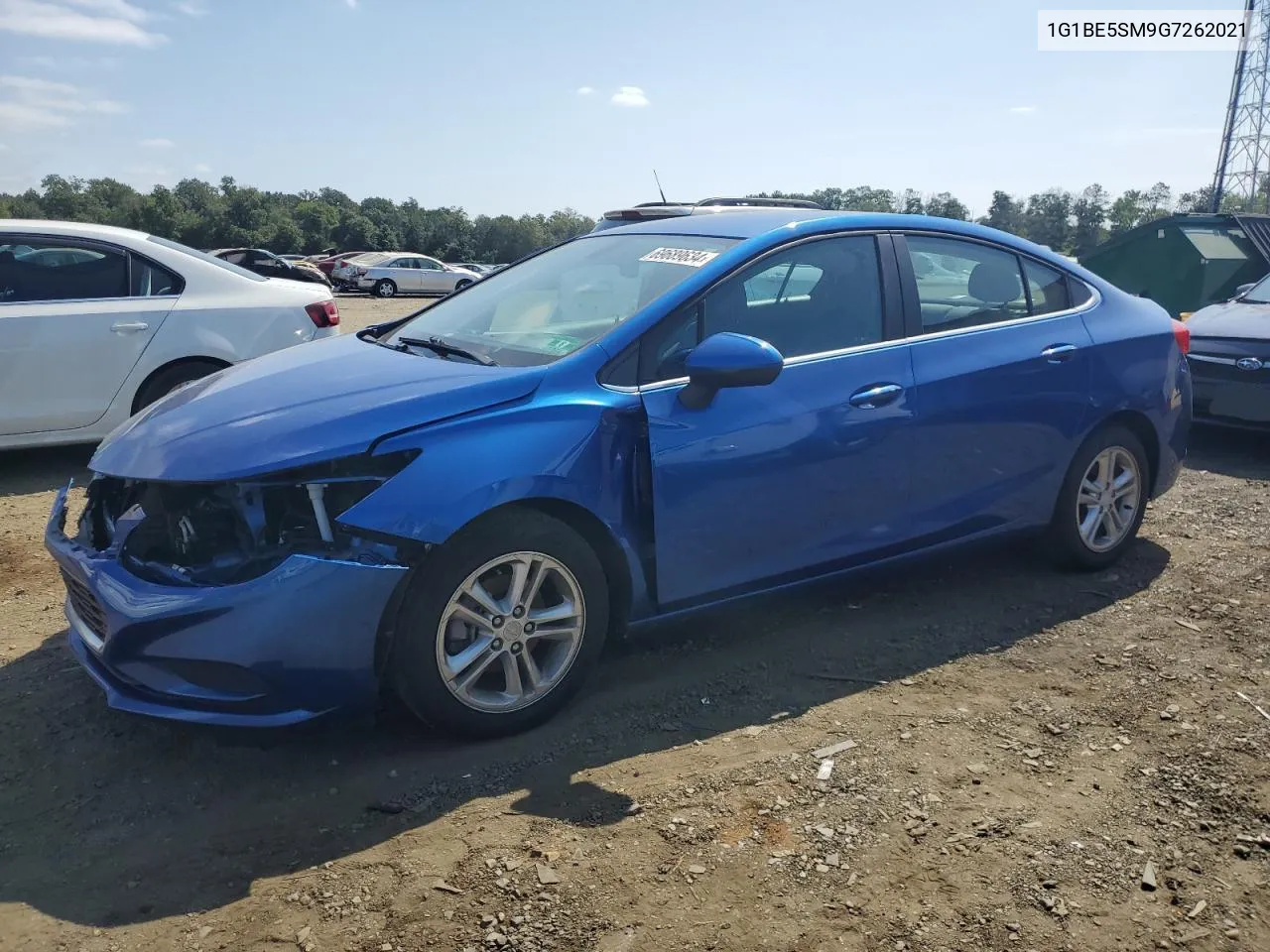 2016 Chevrolet Cruze Lt VIN: 1G1BE5SM9G7262021 Lot: 69689634