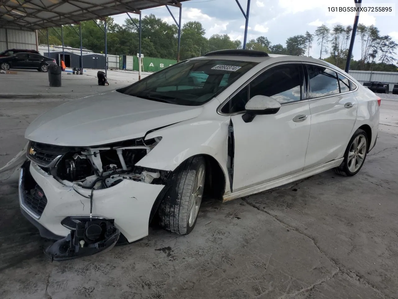 1G1BG5SMXG7255895 2016 Chevrolet Cruze Premier