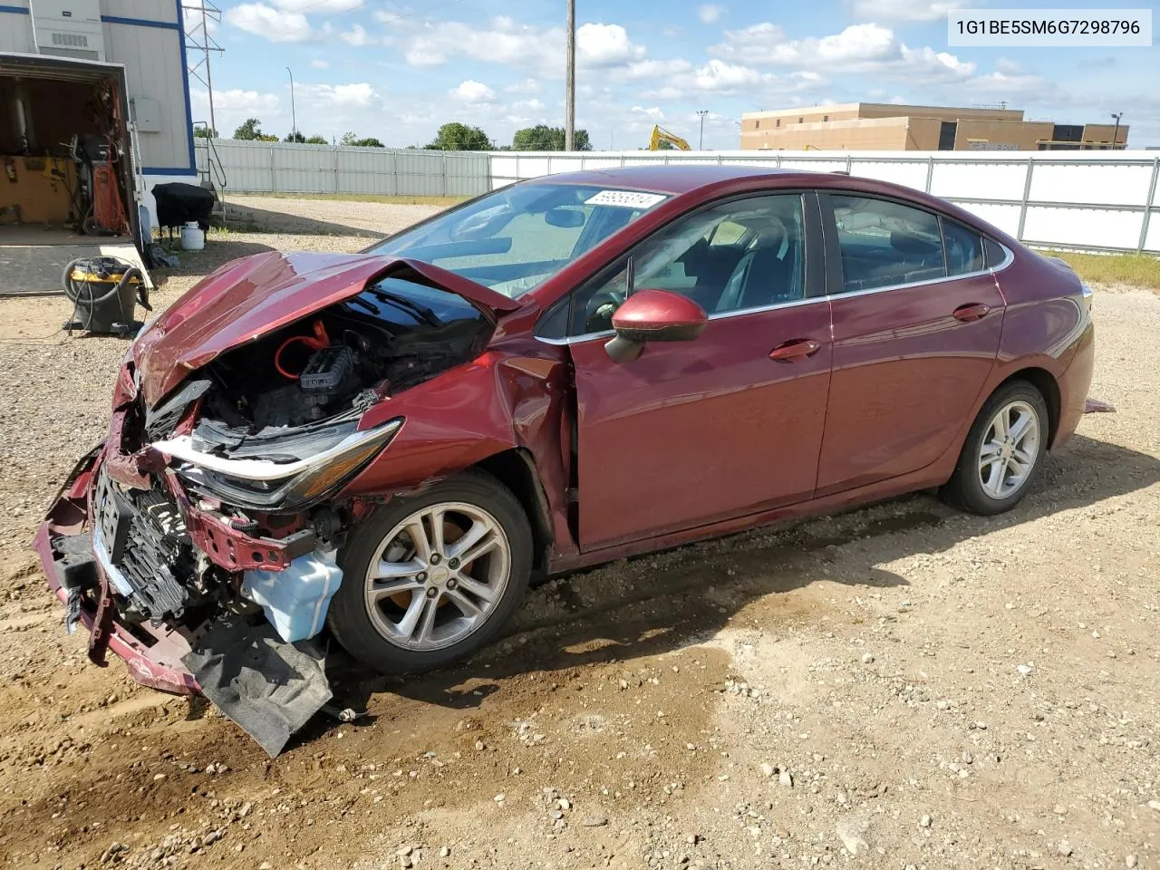 2016 Chevrolet Cruze Lt VIN: 1G1BE5SM6G7298796 Lot: 69955314