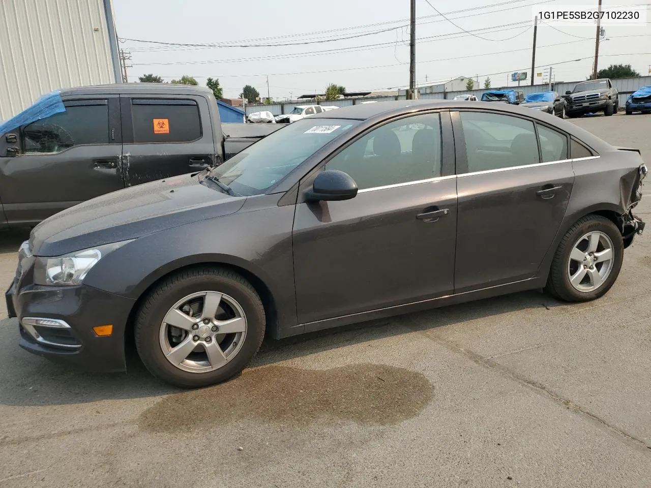 1G1PE5SB2G7102230 2016 Chevrolet Cruze Limited Lt