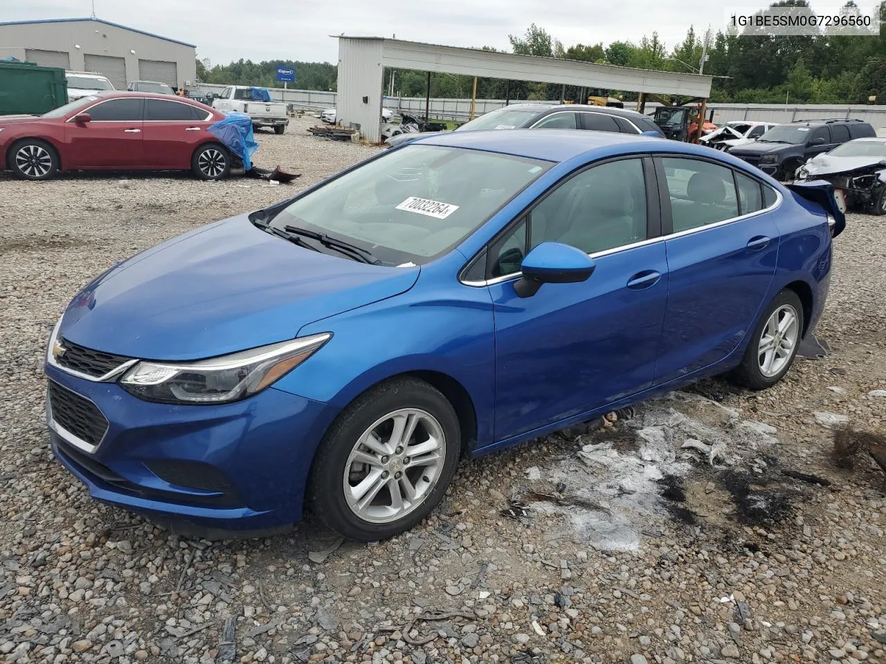 1G1BE5SM0G7296560 2016 Chevrolet Cruze Lt