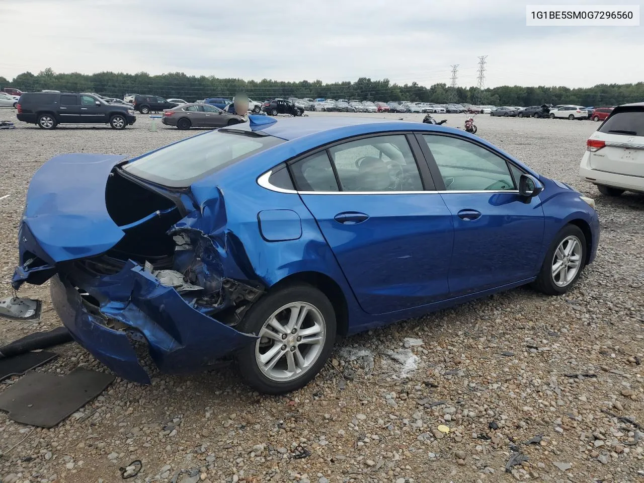 1G1BE5SM0G7296560 2016 Chevrolet Cruze Lt