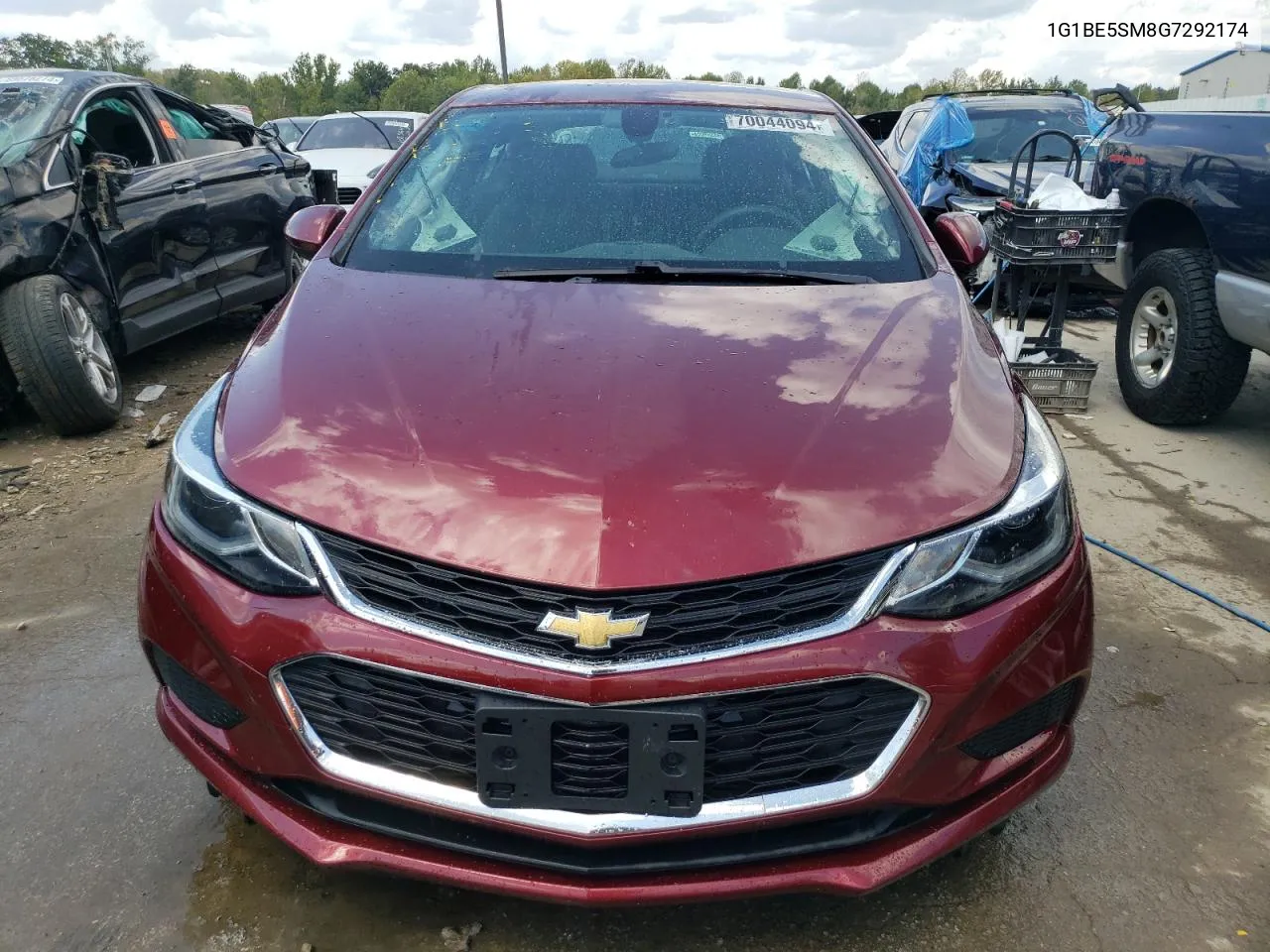 2016 Chevrolet Cruze Lt VIN: 1G1BE5SM8G7292174 Lot: 70044094