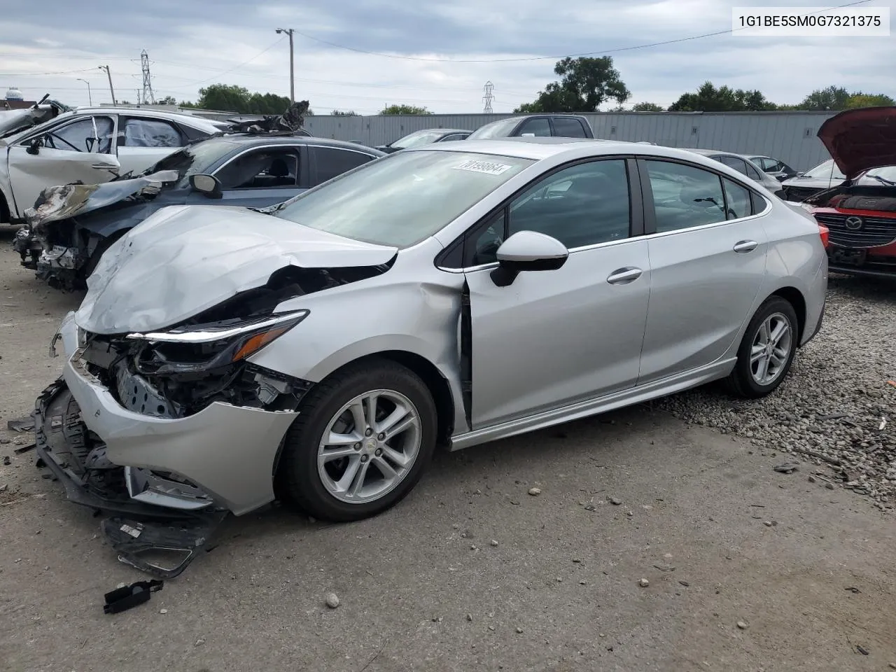 1G1BE5SM0G7321375 2016 Chevrolet Cruze Lt