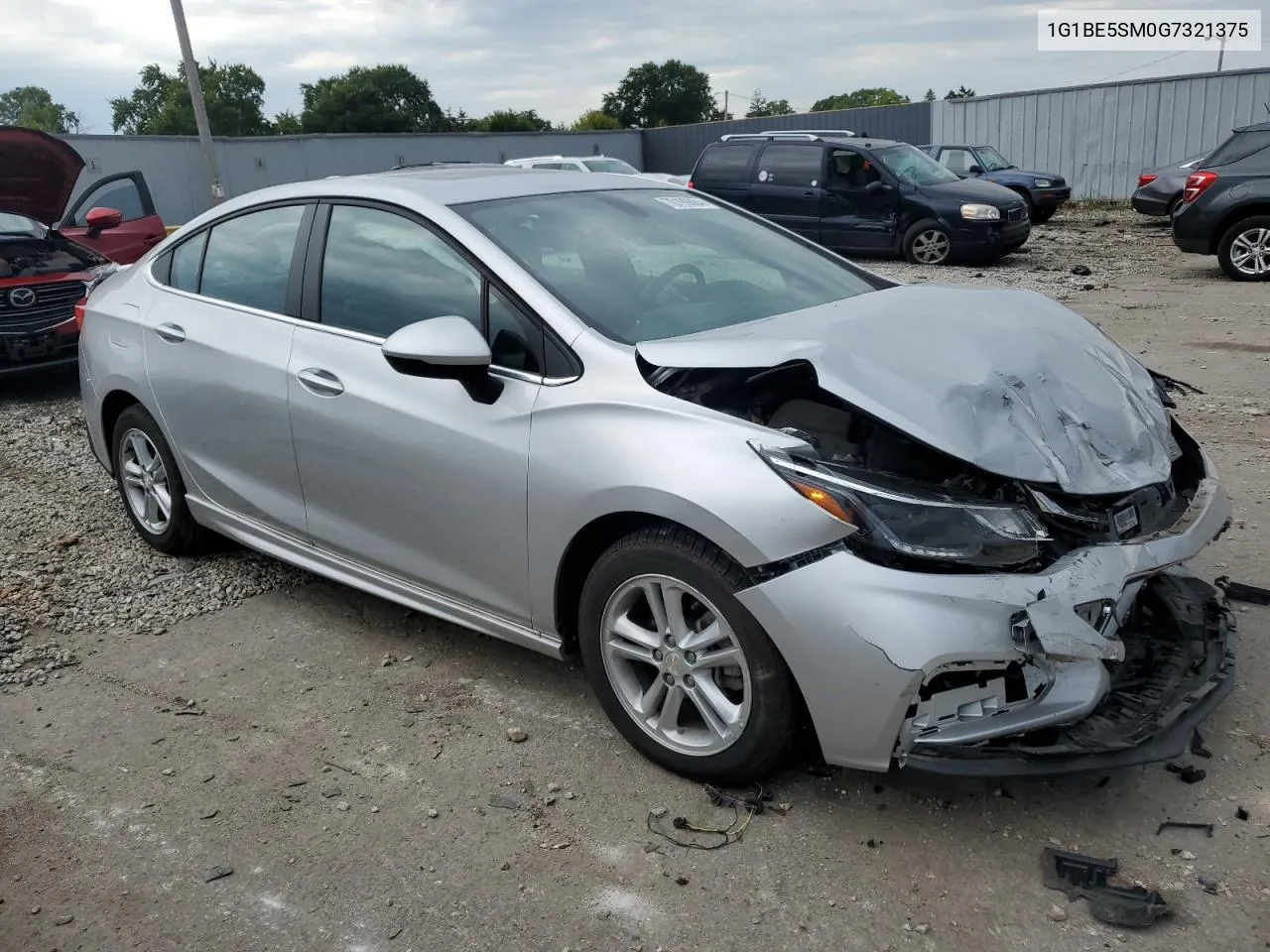 1G1BE5SM0G7321375 2016 Chevrolet Cruze Lt