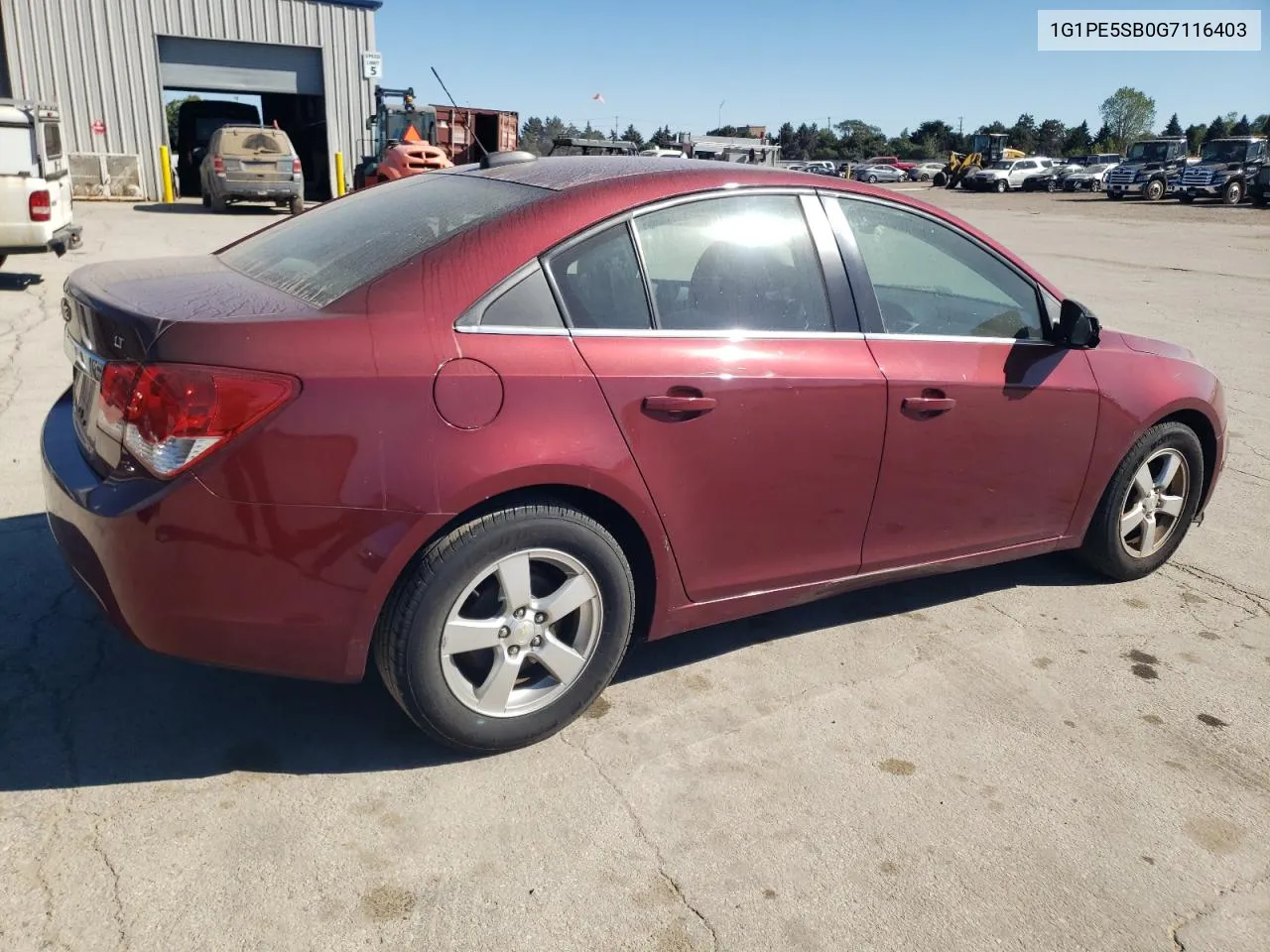 2016 Chevrolet Cruze Limited Lt VIN: 1G1PE5SB0G7116403 Lot: 70295114