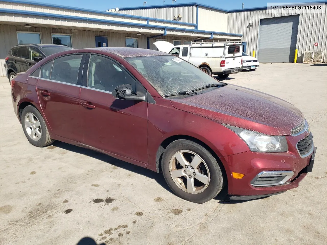 1G1PE5SB0G7116403 2016 Chevrolet Cruze Limited Lt