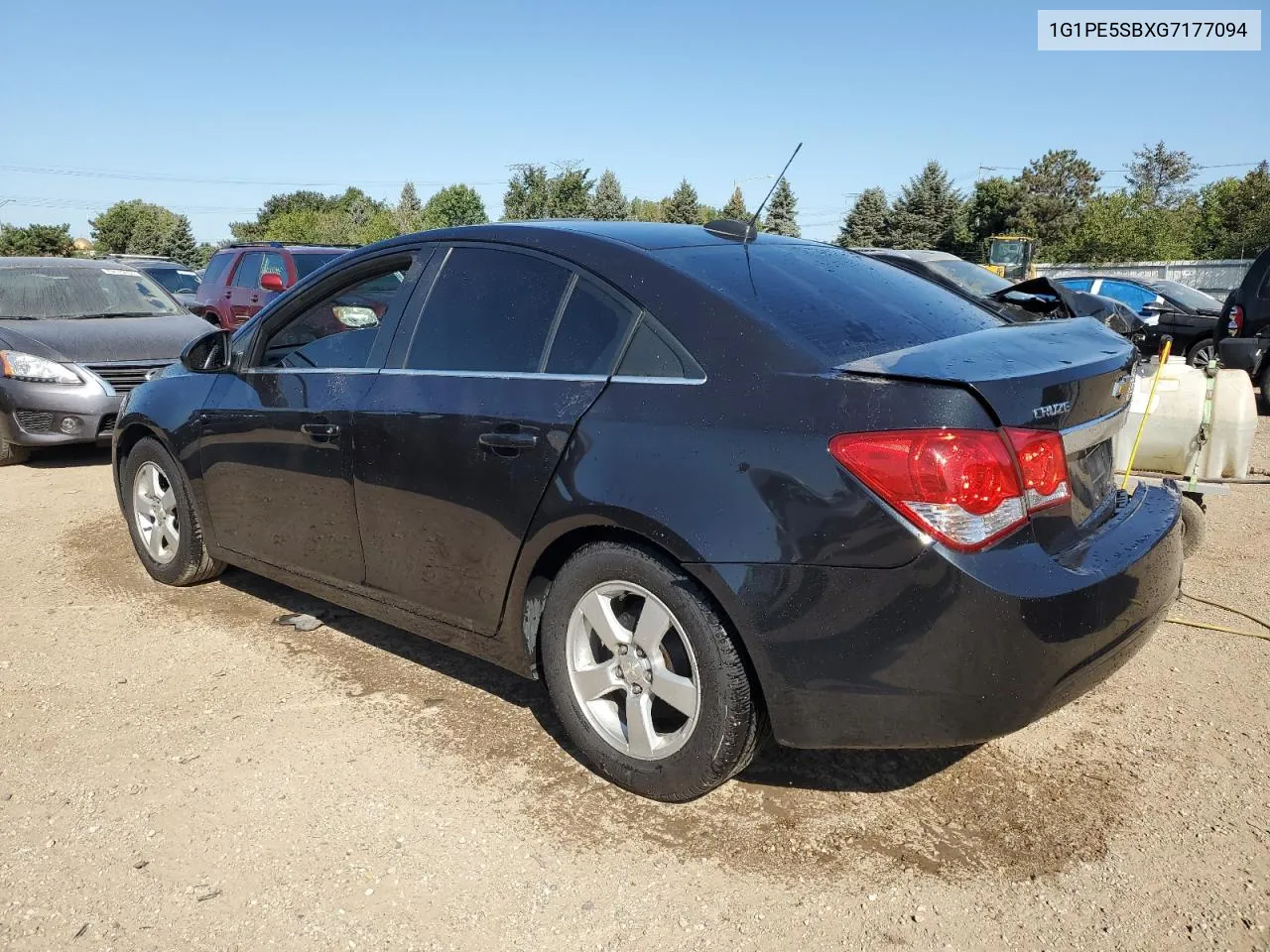 2016 Chevrolet Cruze Limited Lt VIN: 1G1PE5SBXG7177094 Lot: 70408074