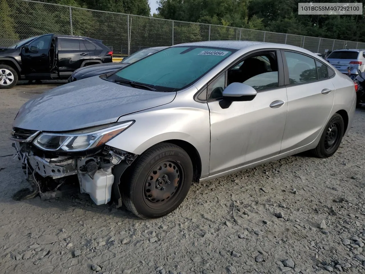 2016 Chevrolet Cruze Ls VIN: 1G1BC5SM4G7292100 Lot: 70442454