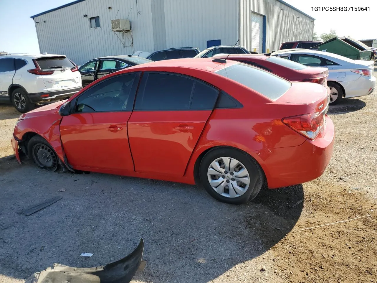 2016 Chevrolet Cruze Limited Ls VIN: 1G1PC5SH8G7159641 Lot: 70450354