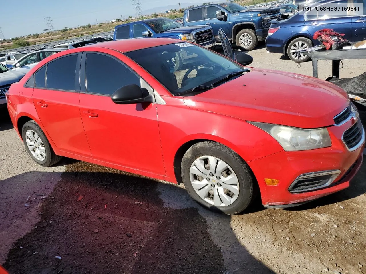 2016 Chevrolet Cruze Limited Ls VIN: 1G1PC5SH8G7159641 Lot: 70450354