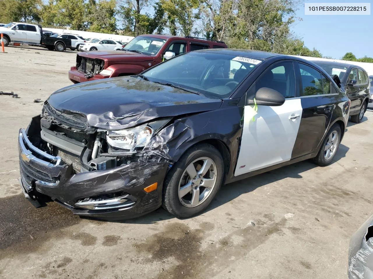 1G1PE5SB0G7228215 2016 Chevrolet Cruze Limited Lt