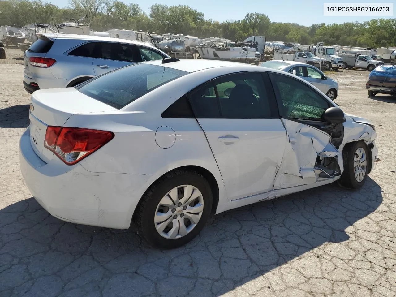 2016 Chevrolet Cruze Limited Ls VIN: 1G1PC5SH8G7166203 Lot: 70698184