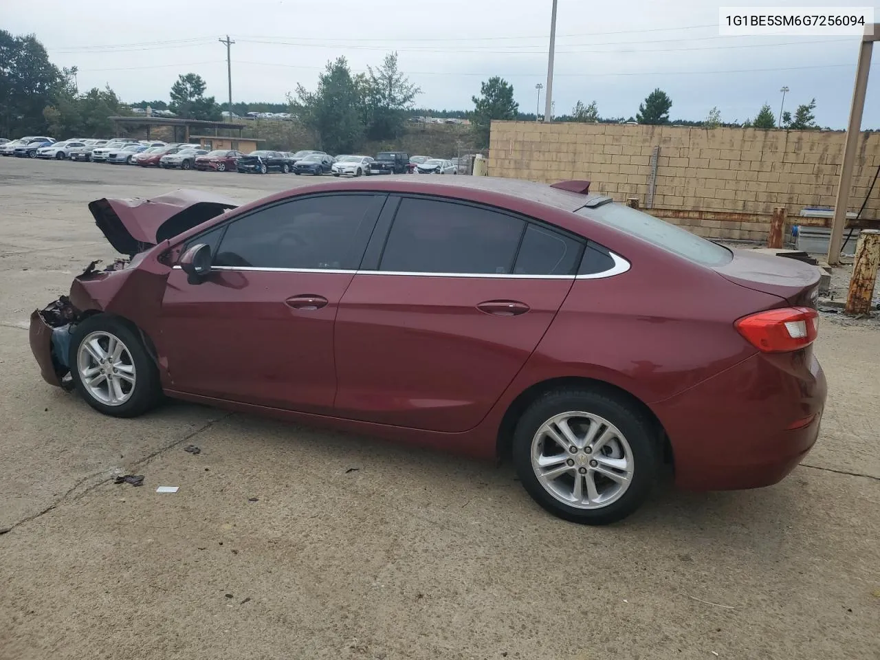 2016 Chevrolet Cruze Lt VIN: 1G1BE5SM6G7256094 Lot: 70741524