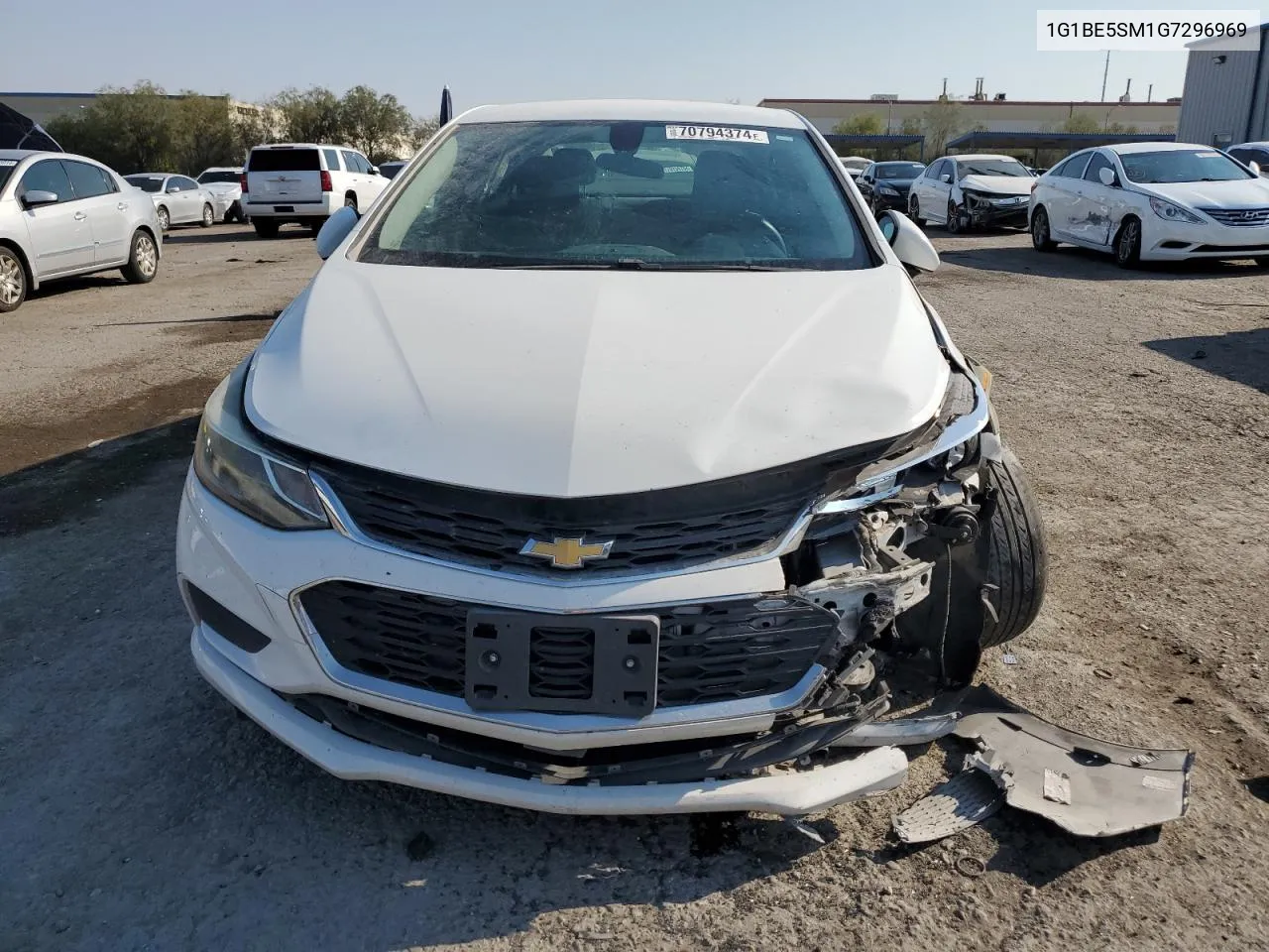 1G1BE5SM1G7296969 2016 Chevrolet Cruze Lt